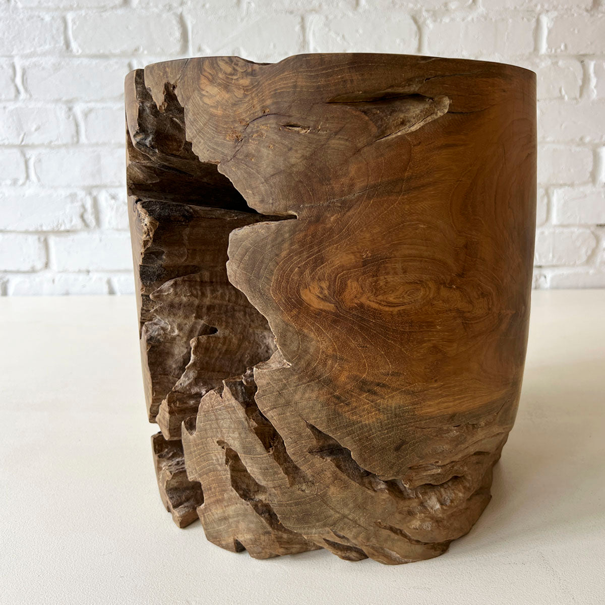 Log Side Stool 2025 #K