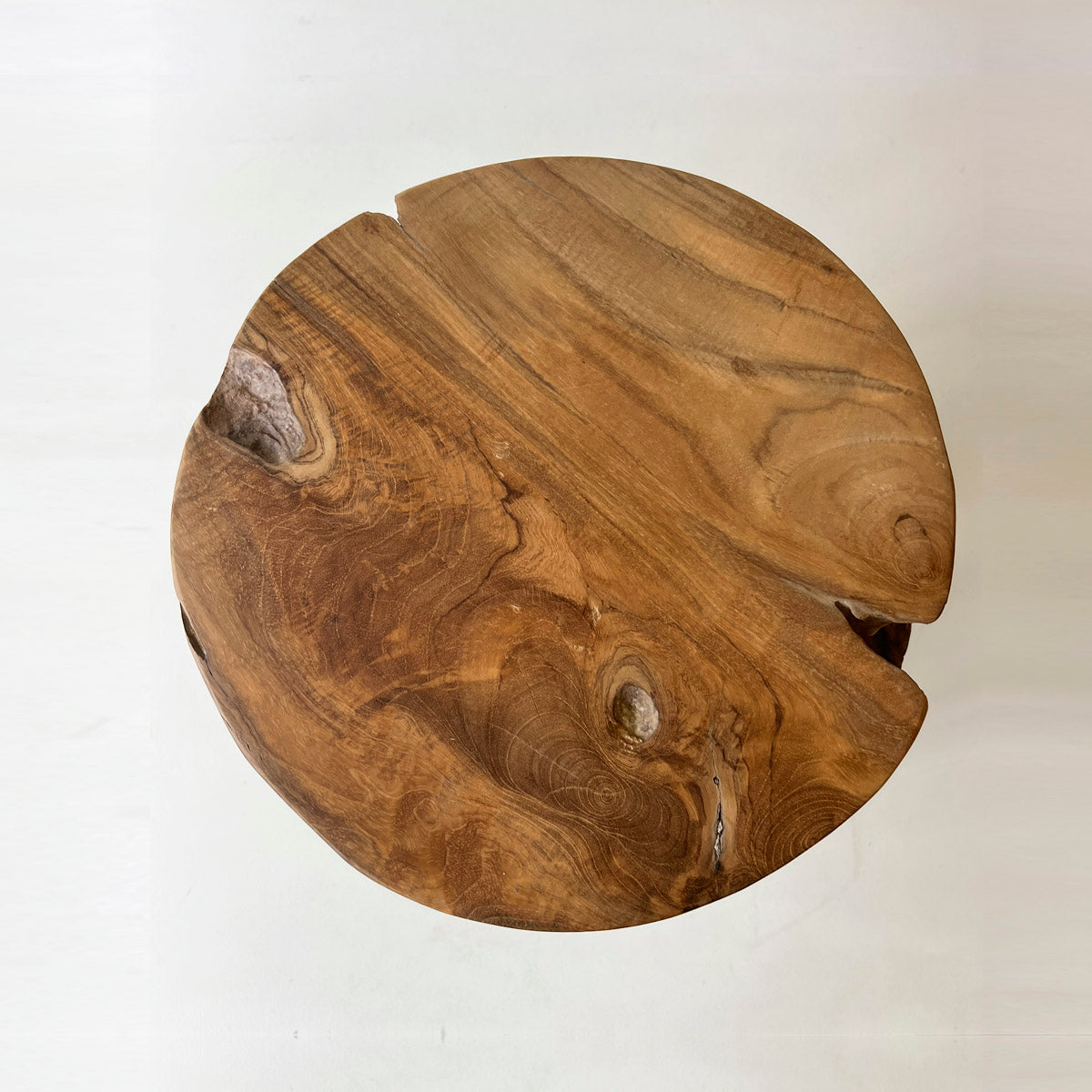 Log Side Stool 2025 #K