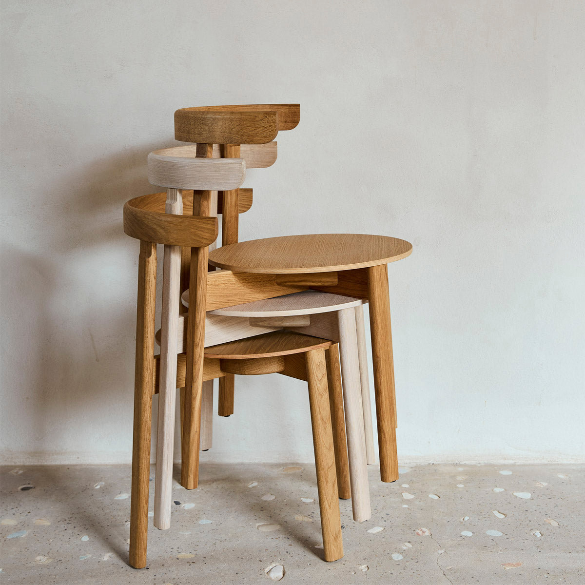 FORM & REFINE Lunar Chair White Oak