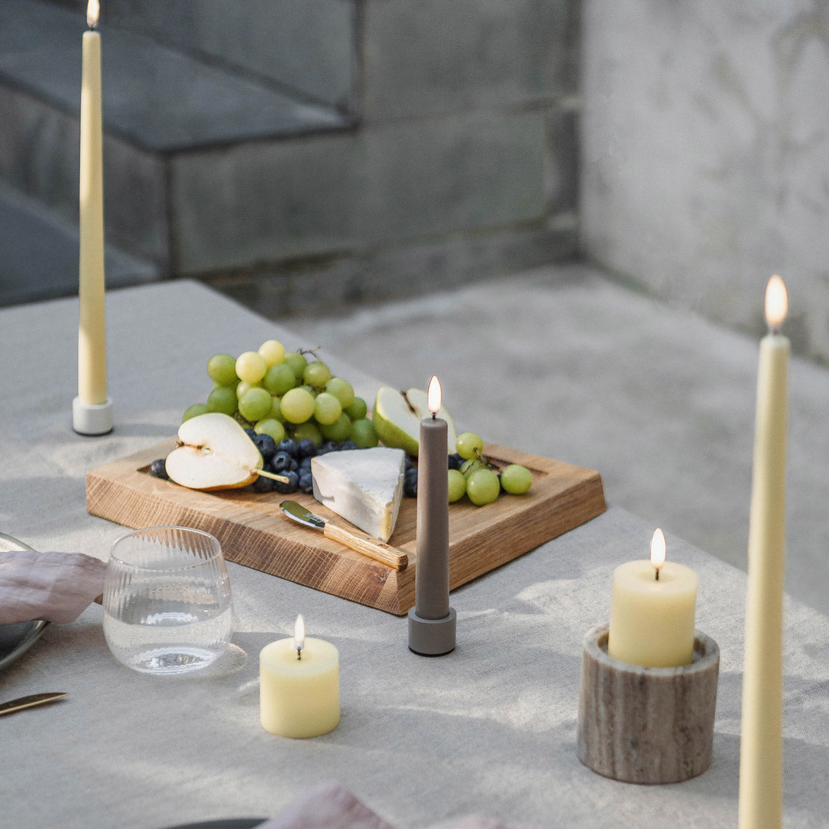 UYUNI Marble Lantern Beige