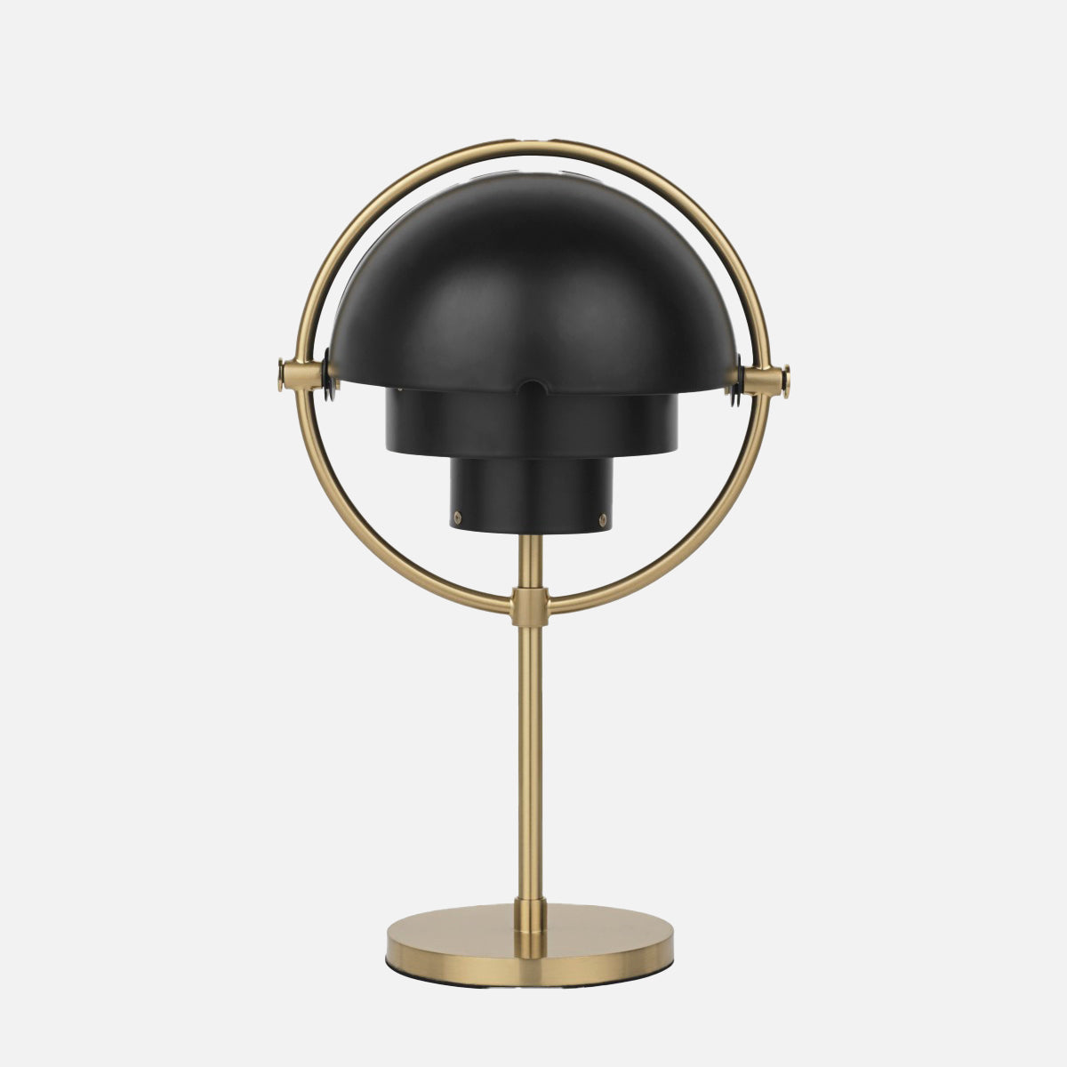 GUBI Multi-Lite Portable Lamp  Brass Black