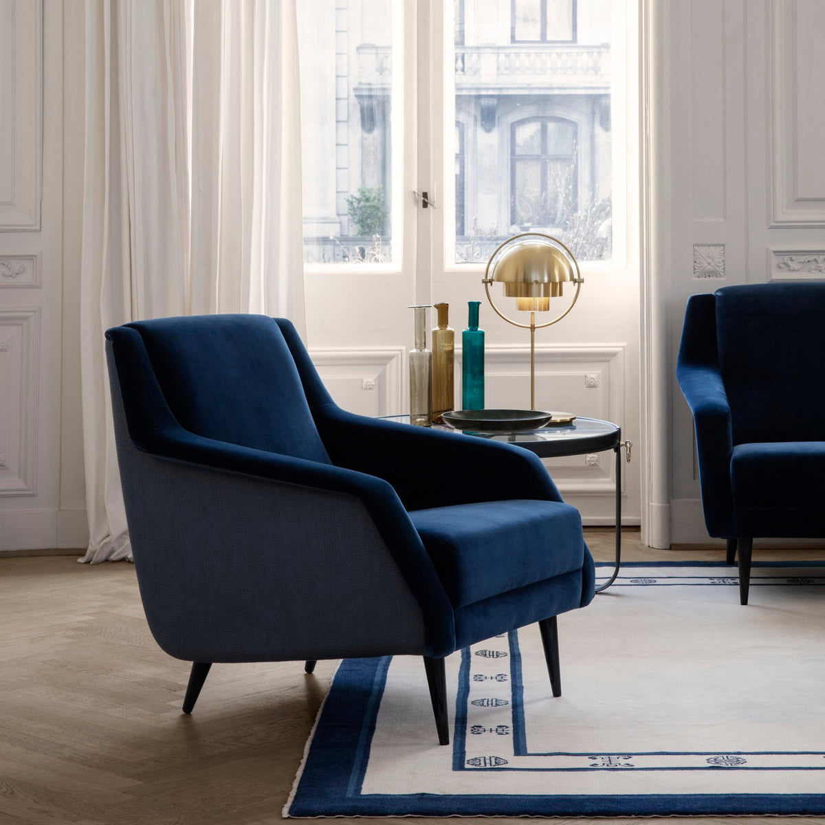 GUBI Multi-Lite Portable Lamp  Brass Brass