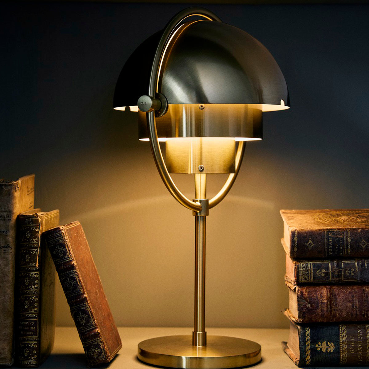 GUBI Multi-Lite Portable Lamp  Brass Brass