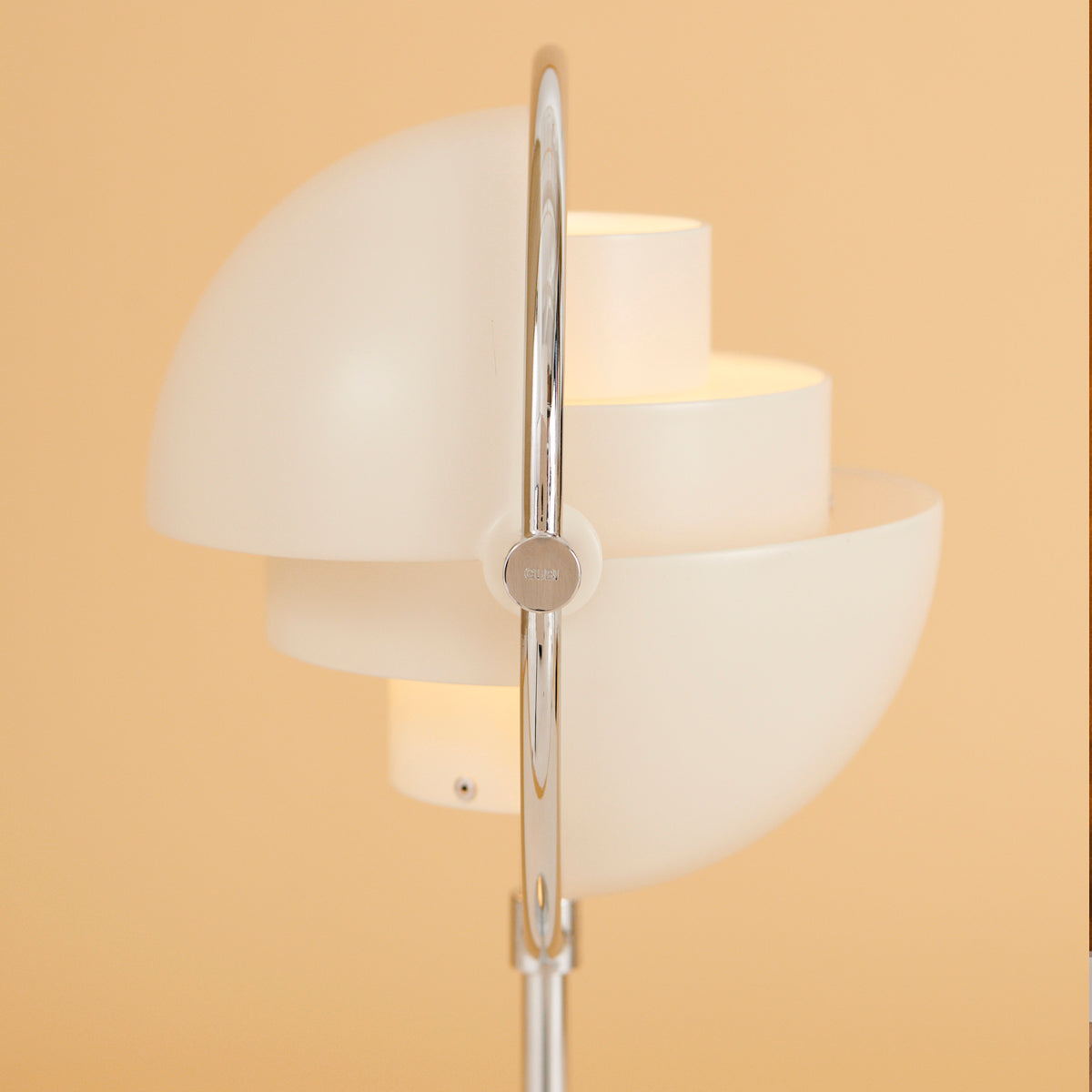 GUBI Multi-Lite Portable Lamp Chrome White