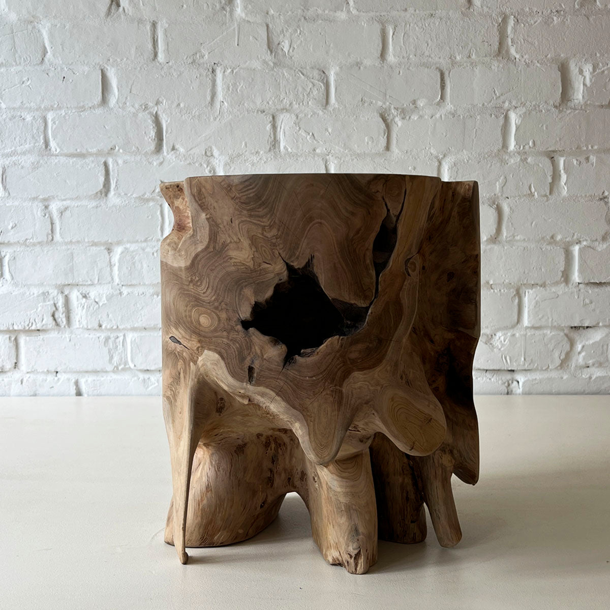 Log Side Stool 2025 #N