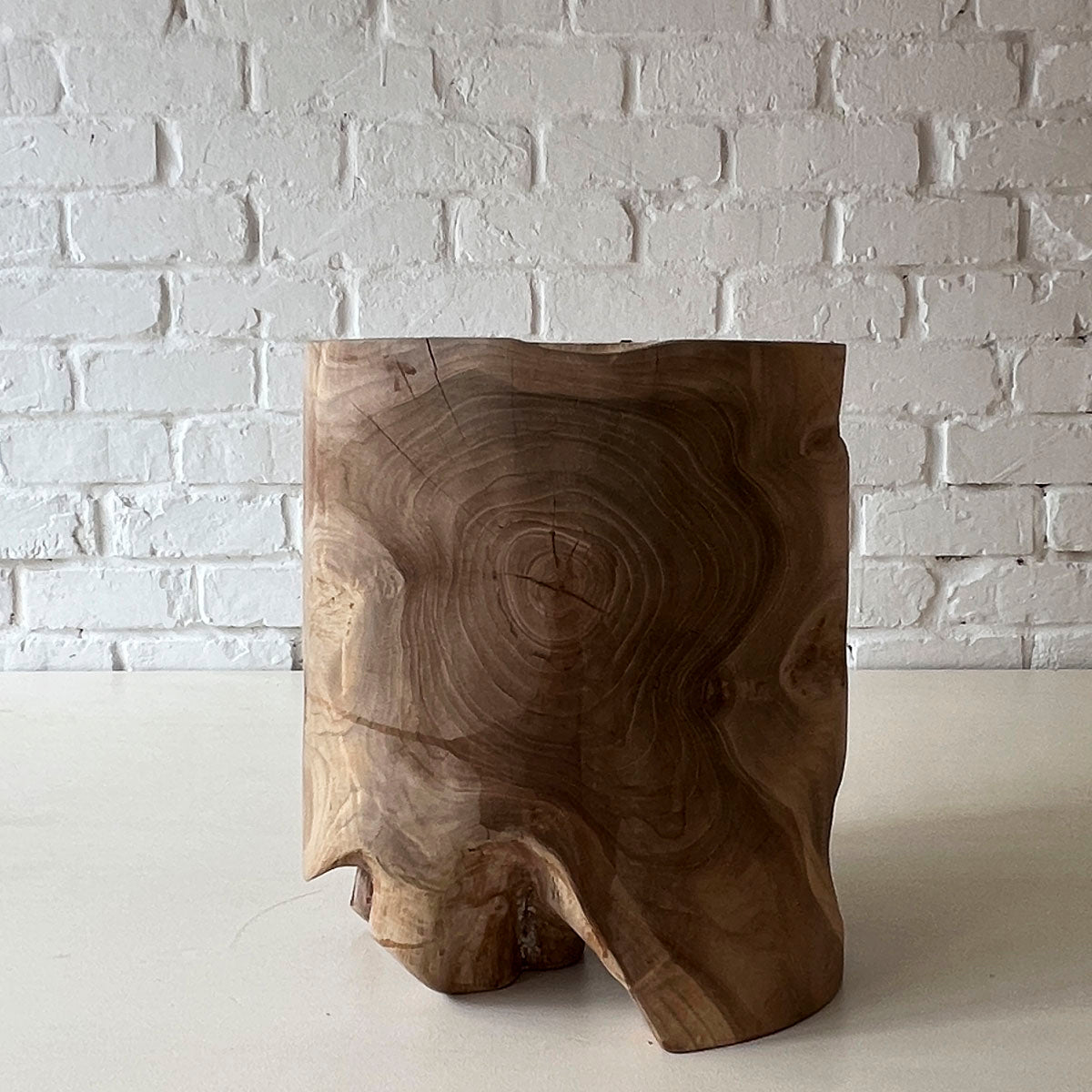 Log Side Stool 2025 #N