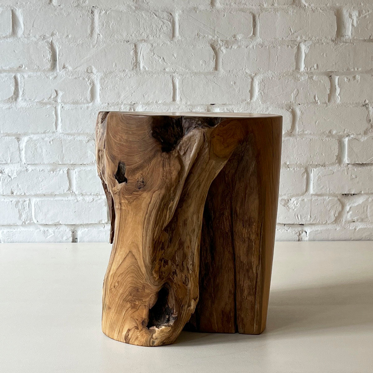 Log Side Stool 2025 #O