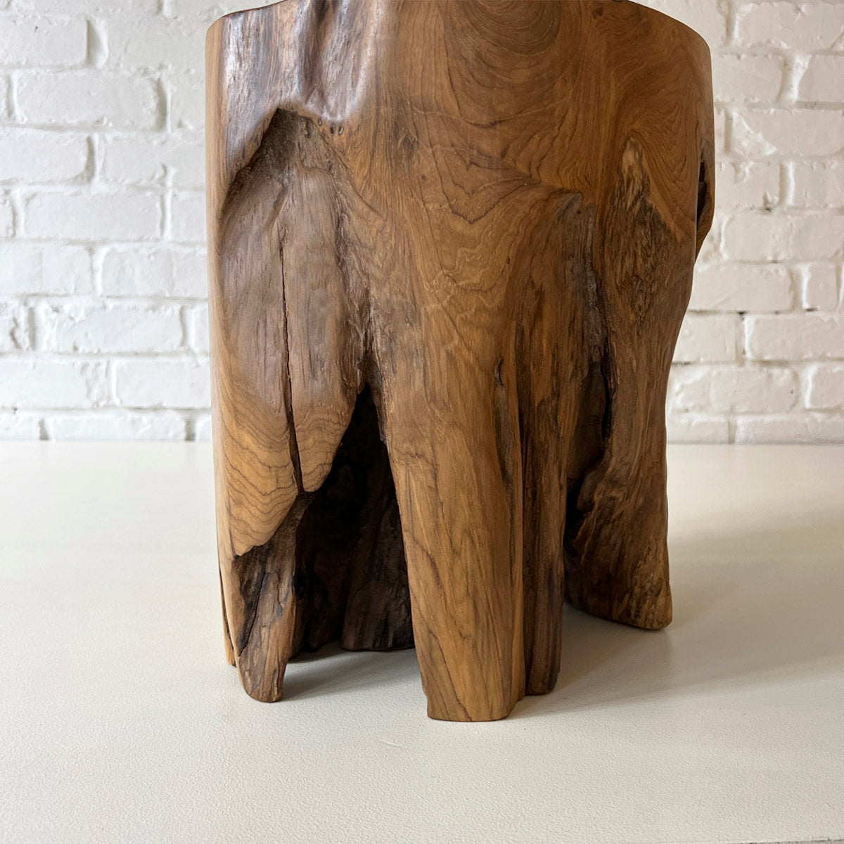 Log Side Stool 2025 #O