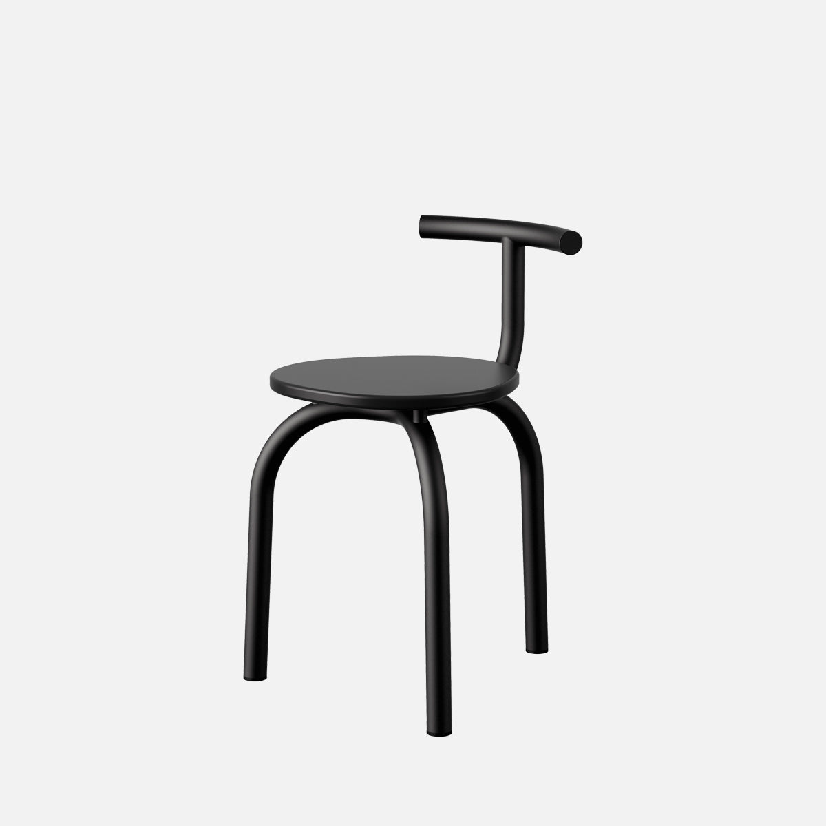 esaila Ogle Chair Black Beech Black Frame