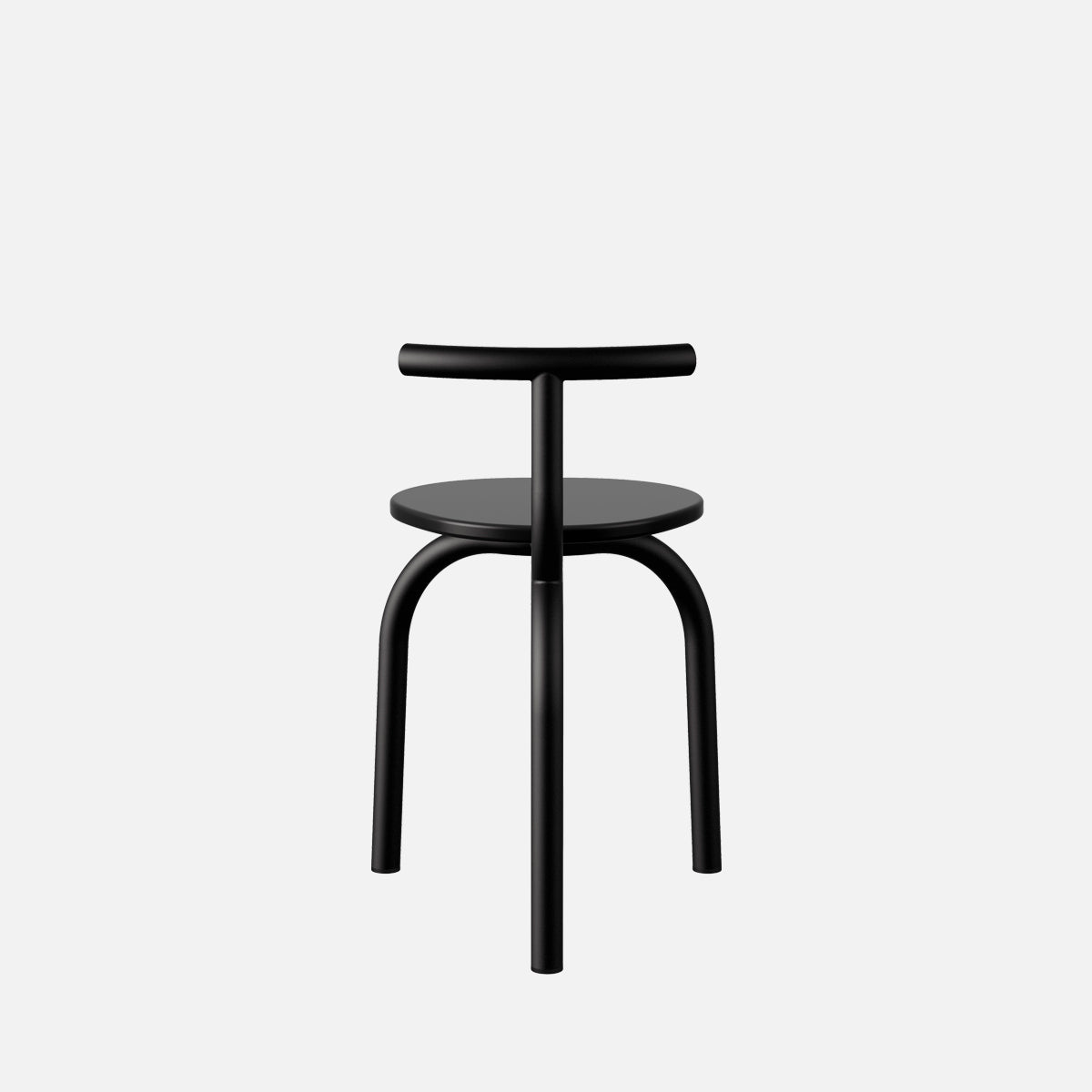 esaila Ogle Chair Black Beech Black Frame