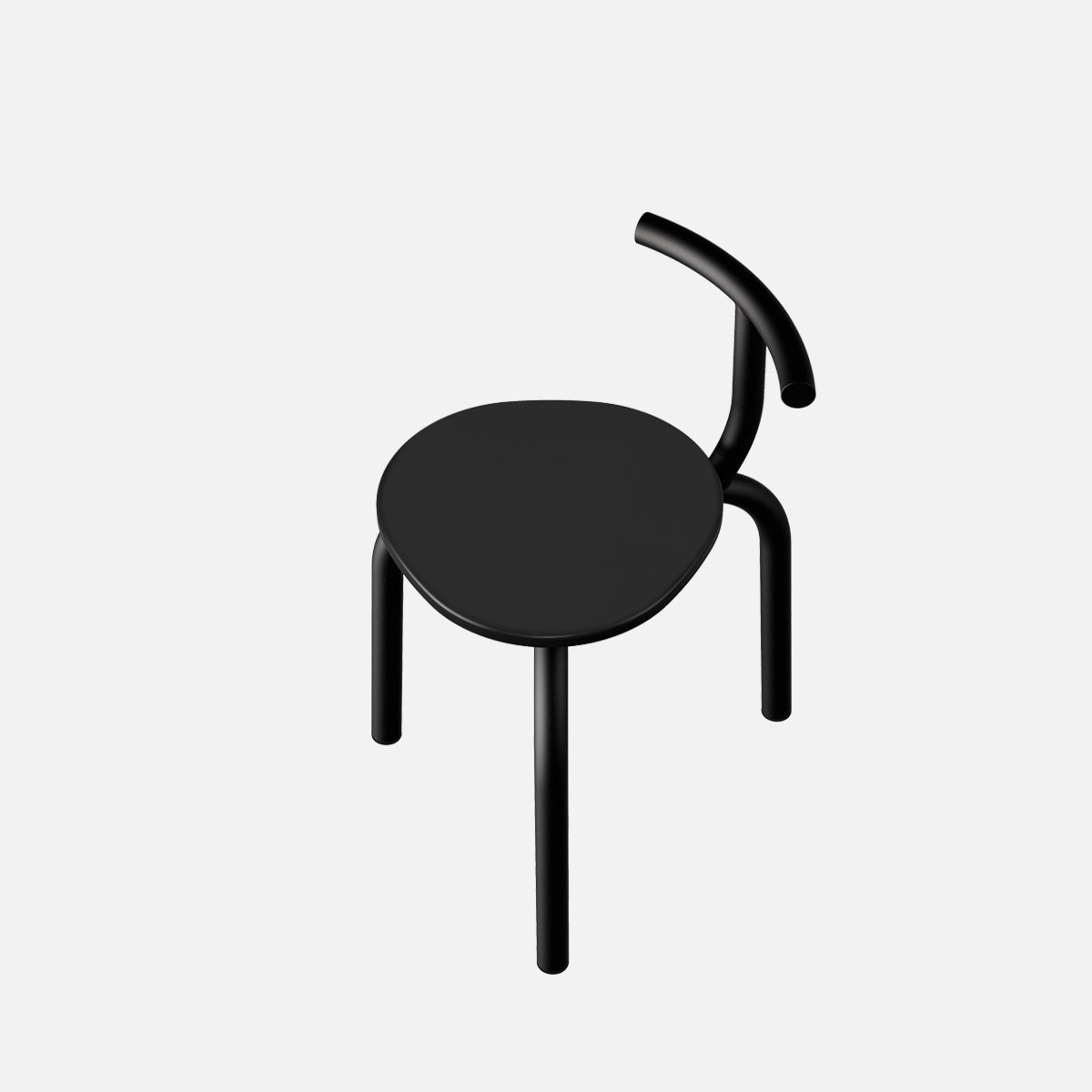 esaila Ogle Chair Black Beech Black Frame