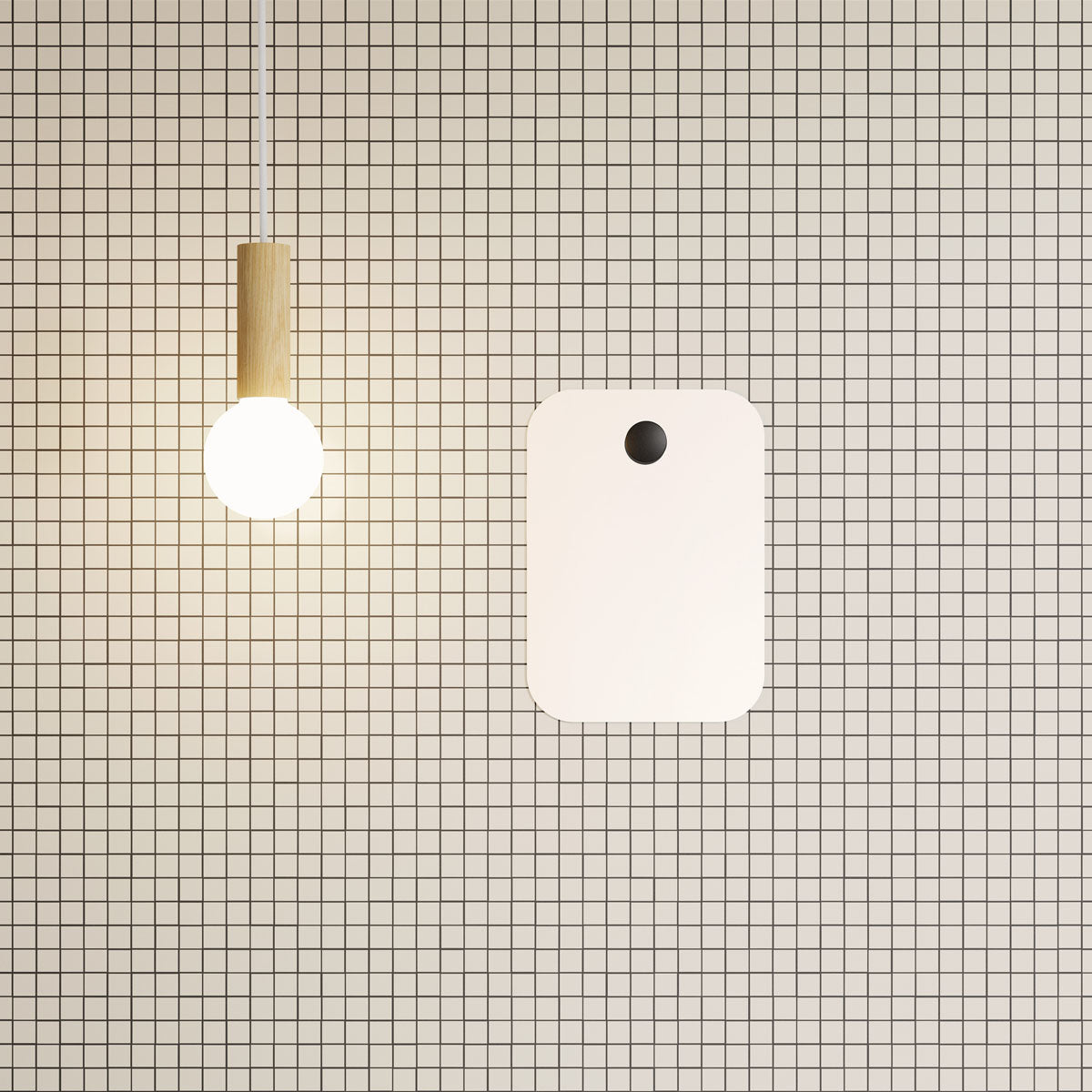 esaila Pinokio Wall Mirror Black
