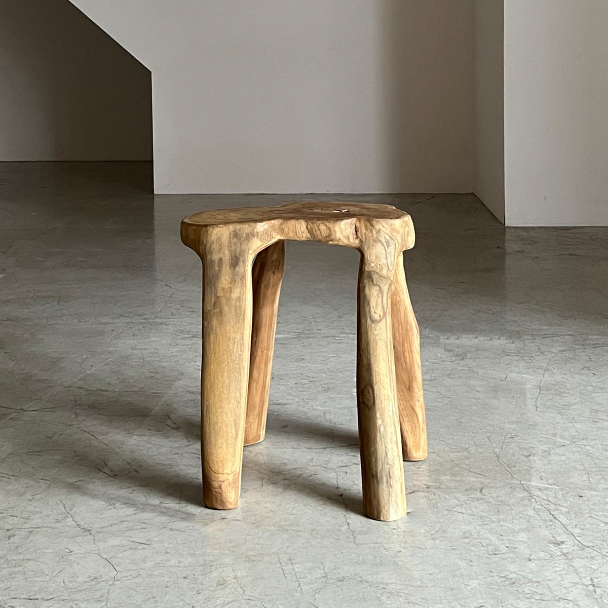 Root Stool #B チークルートスツール オブジェ 流木 – D9 STUDIO