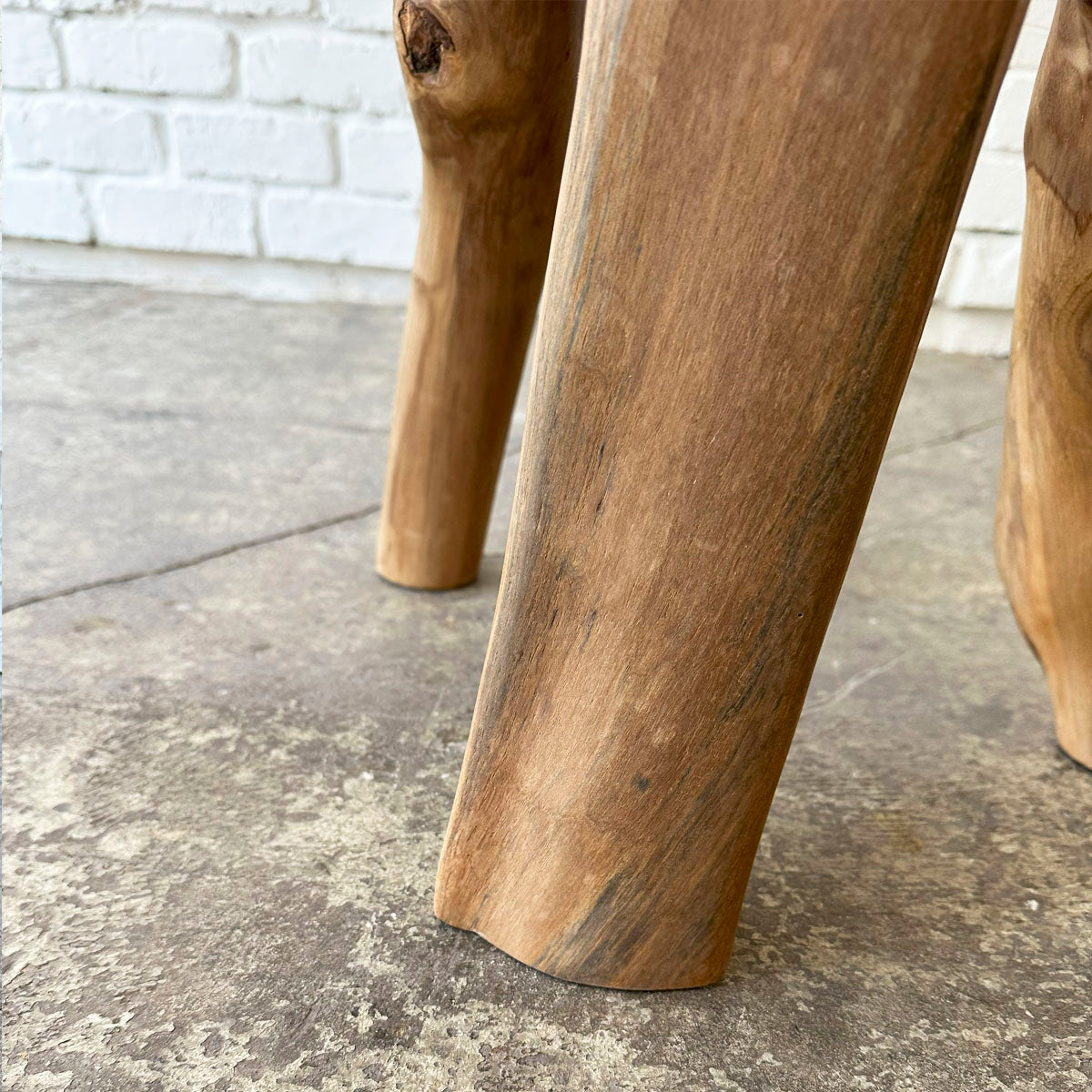 Root Stool #2025C チークルートスツール オブジェ 流木 – D9 STUDIO
