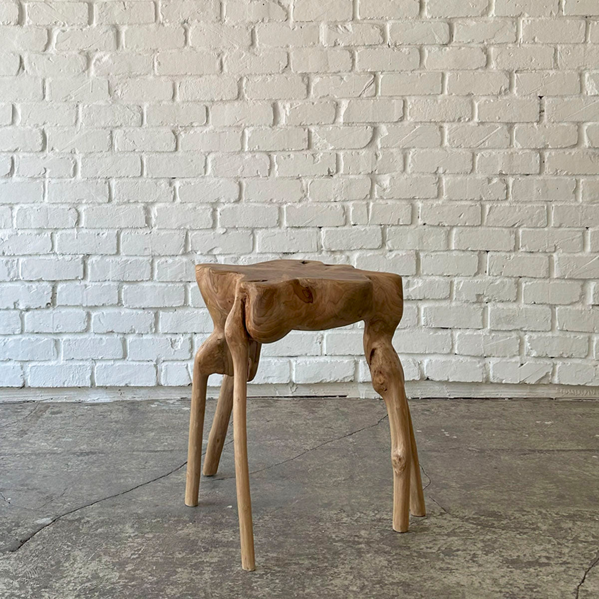 Root Stool #2025D チークルートスツール オブジェ 流木 – D9 STUDIO