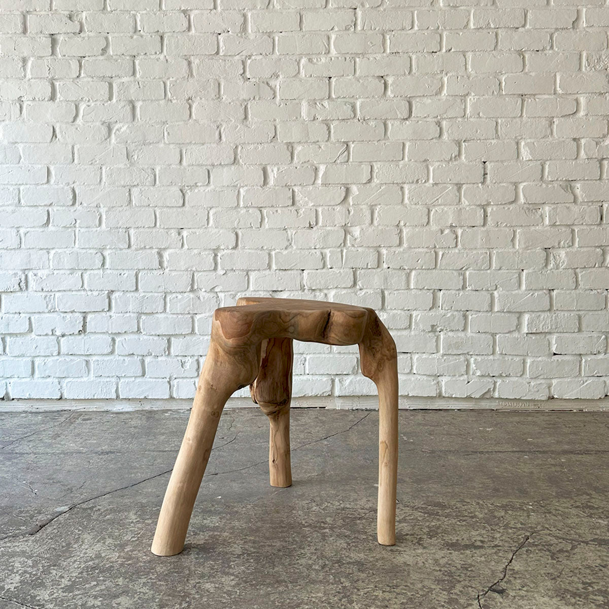 Root Stool #2025E チークルートスツール オブジェ 流木 – D9 STUDIO