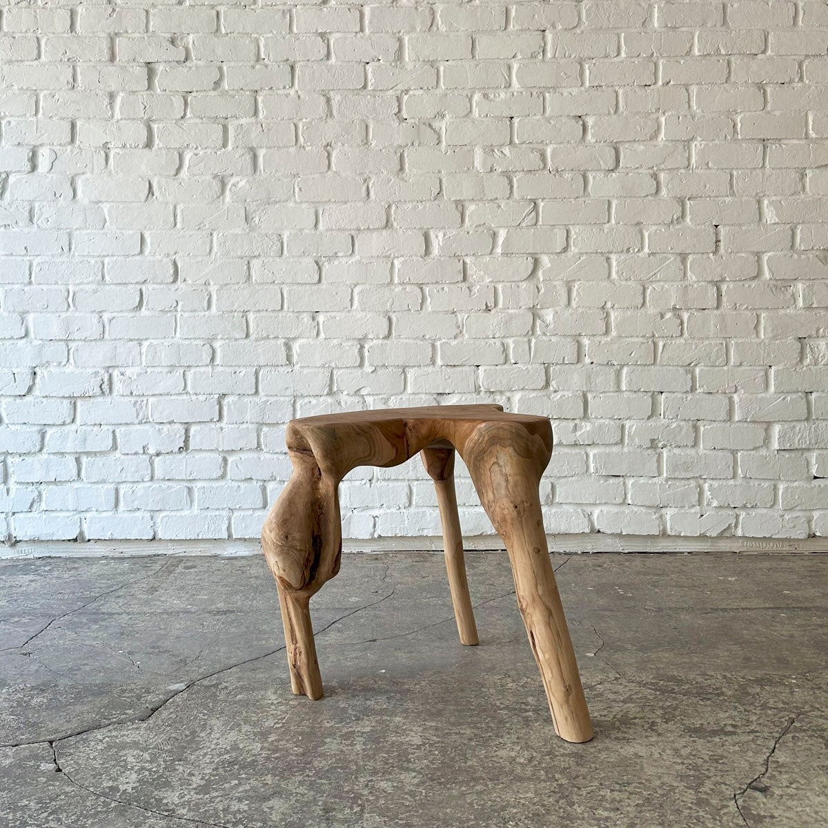 Root Stool #2025E チークルートスツール オブジェ 流木 – D9 STUDIO