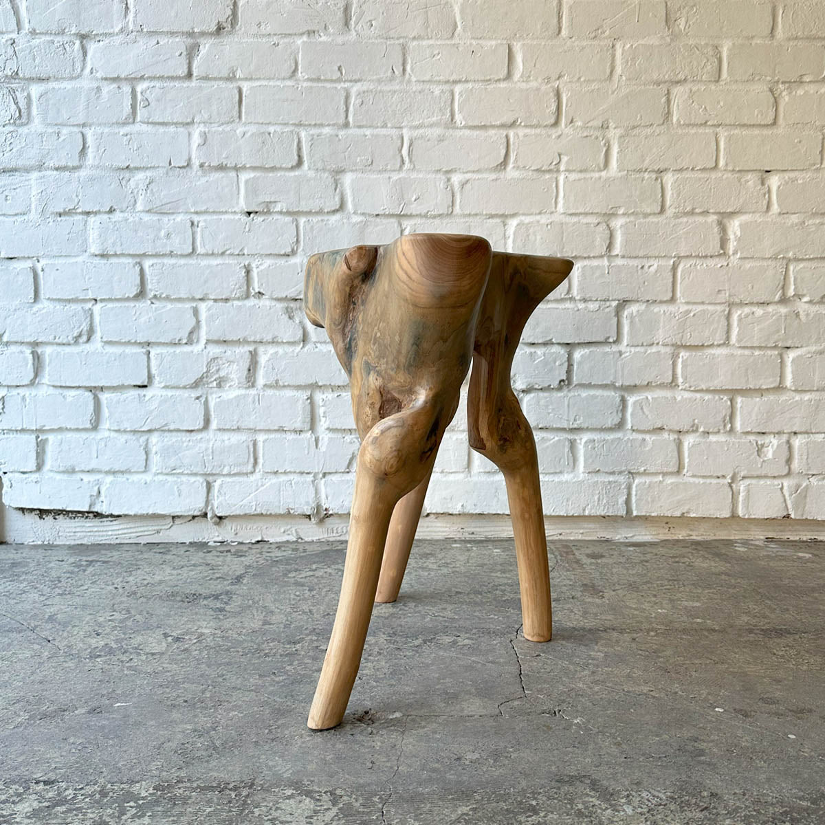 Root Stool #2025L チークルートスツール オブジェ 流木 – D9 STUDIO