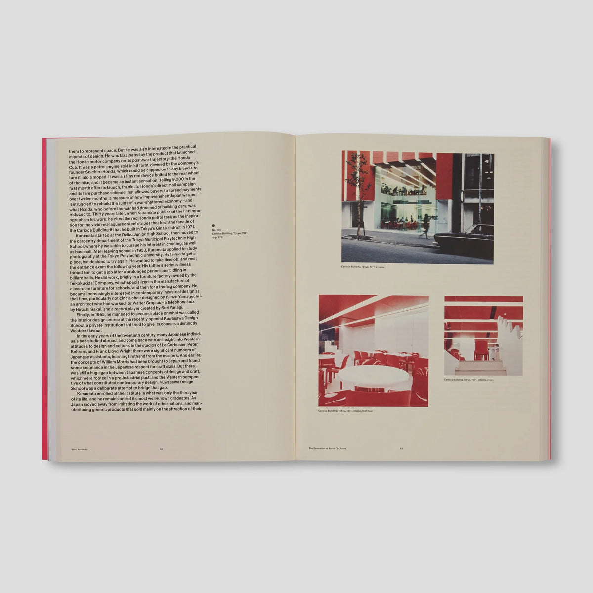 SHIRO KURAMATA by Shiro Kuramata