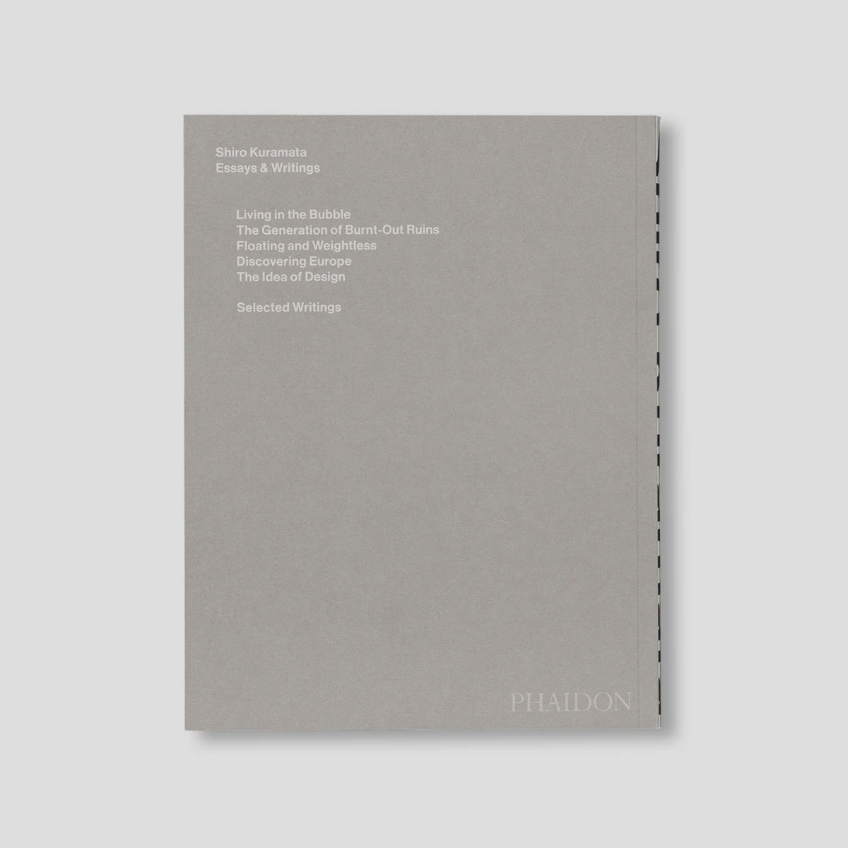 SHIRO KURAMATA by Shiro Kuramata