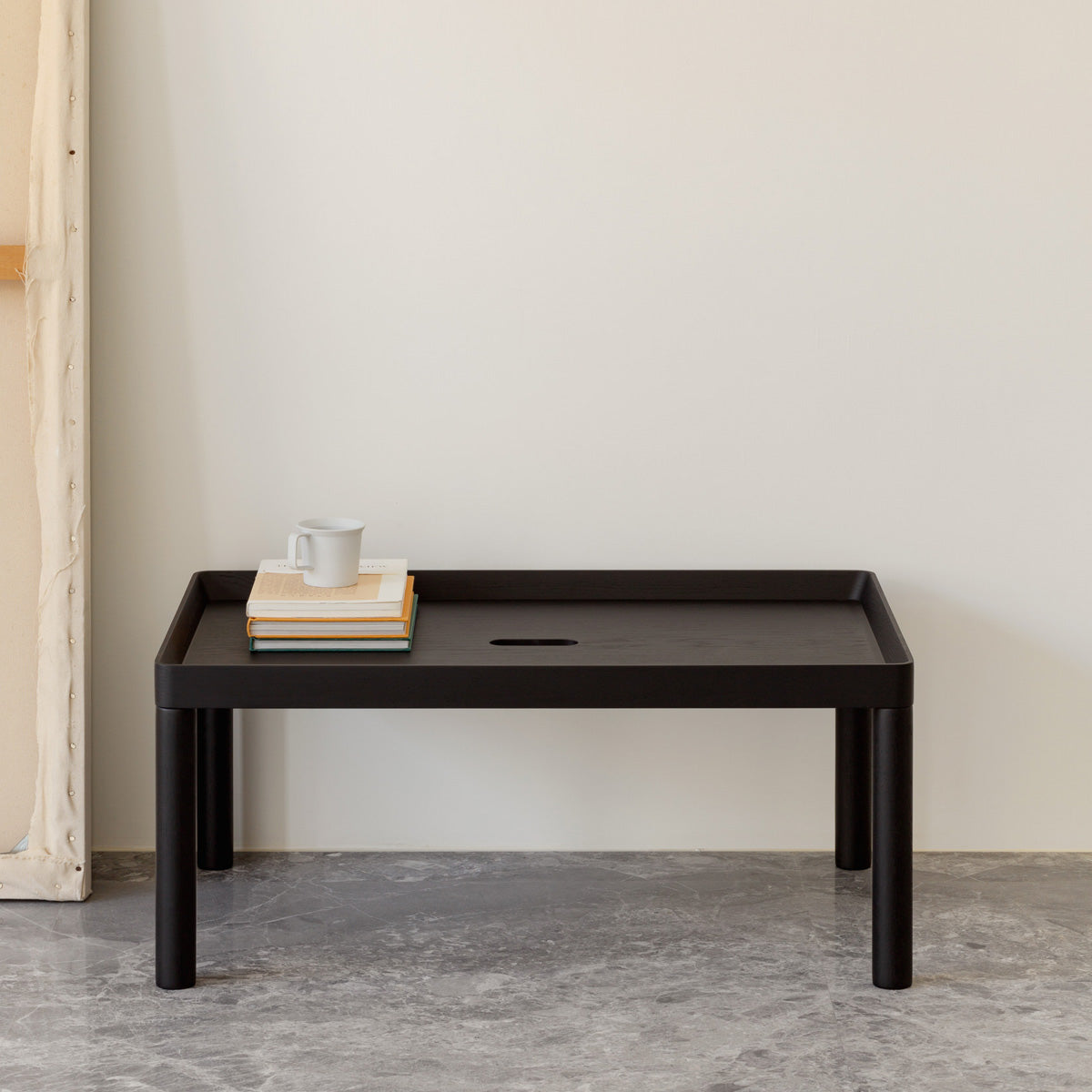 esaila Sister Coffee Table Black Oak