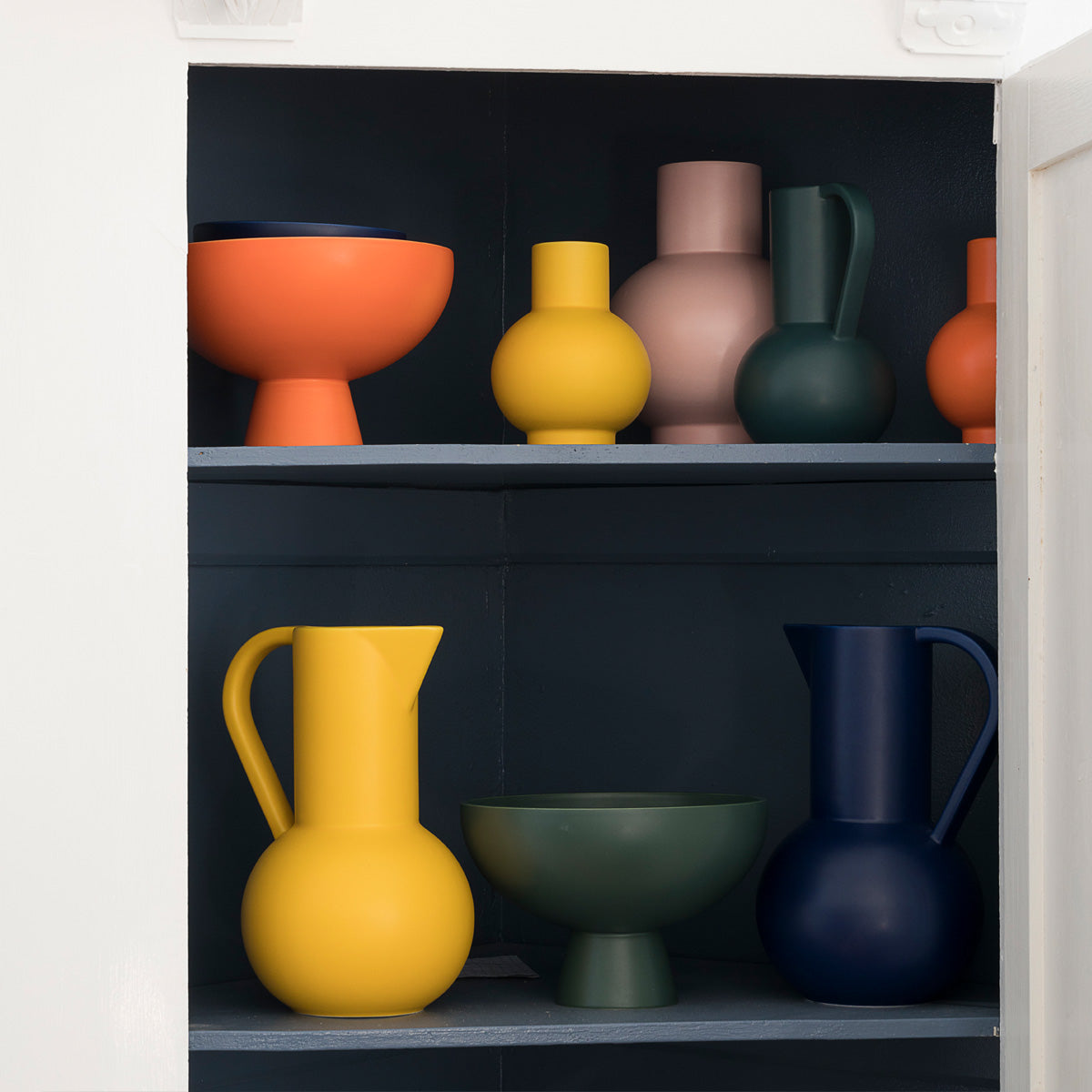 raawii Strøm Small Jug Coral Blush – D9 STUDIO
