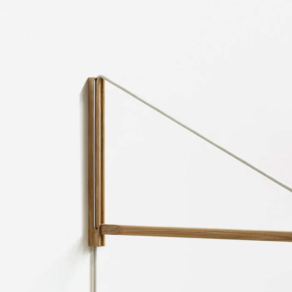 MOEBE Suspended Wall Lamp Oak White
