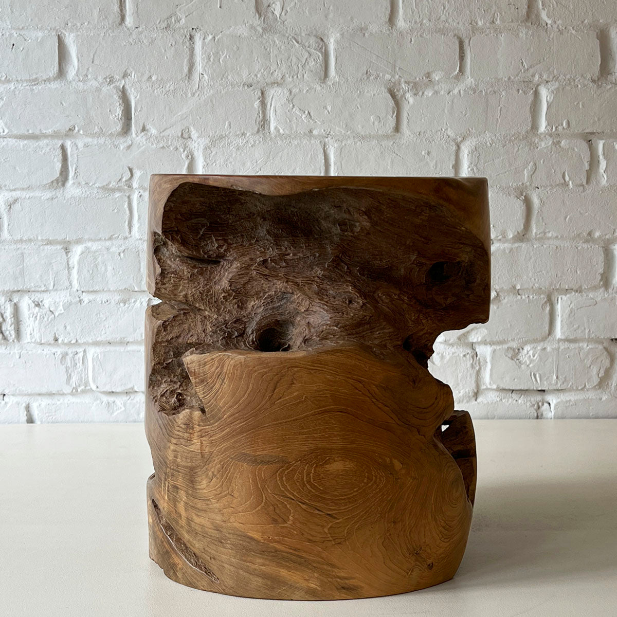 Log Side Stool 2025 #T