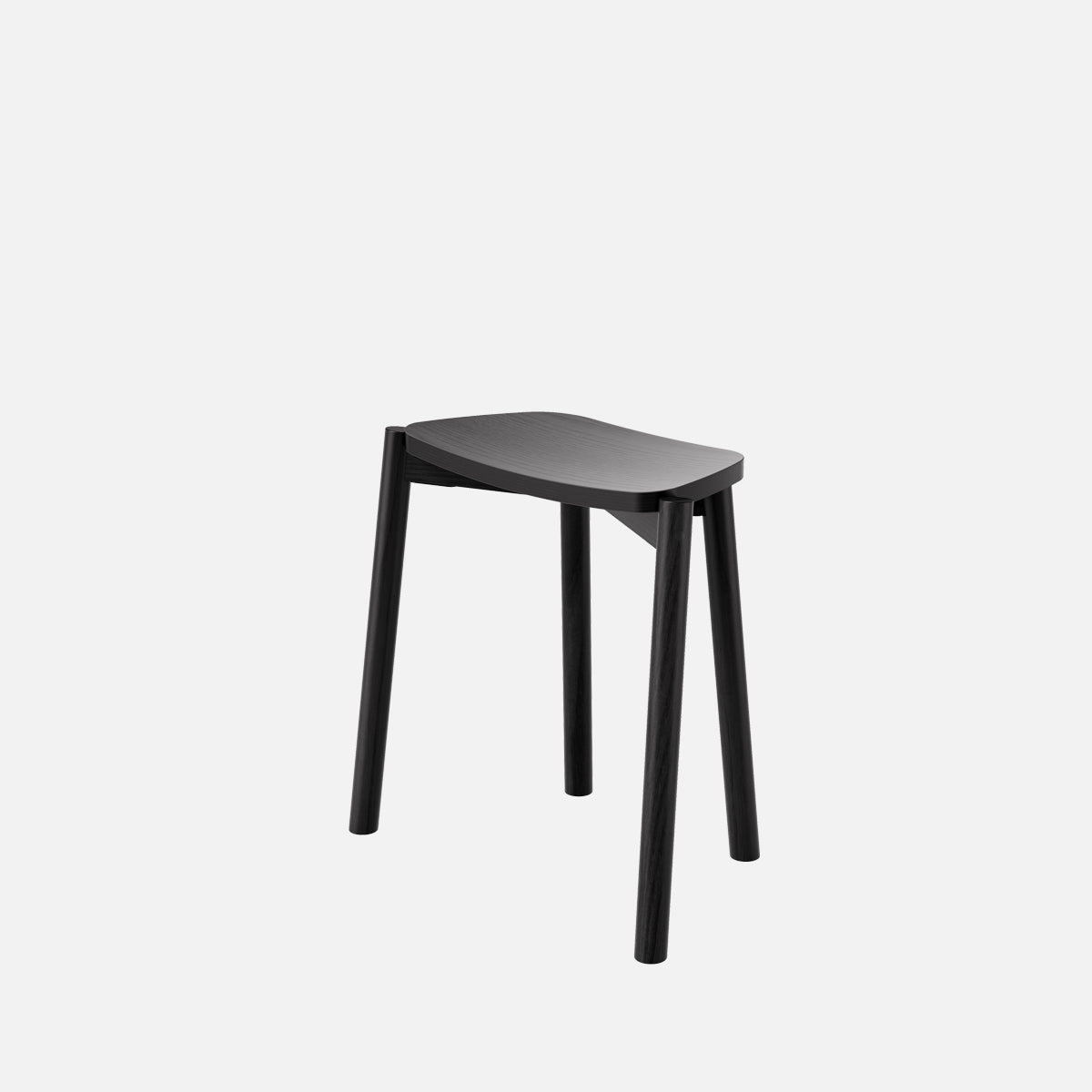 esaila Tars Stool Black Ash