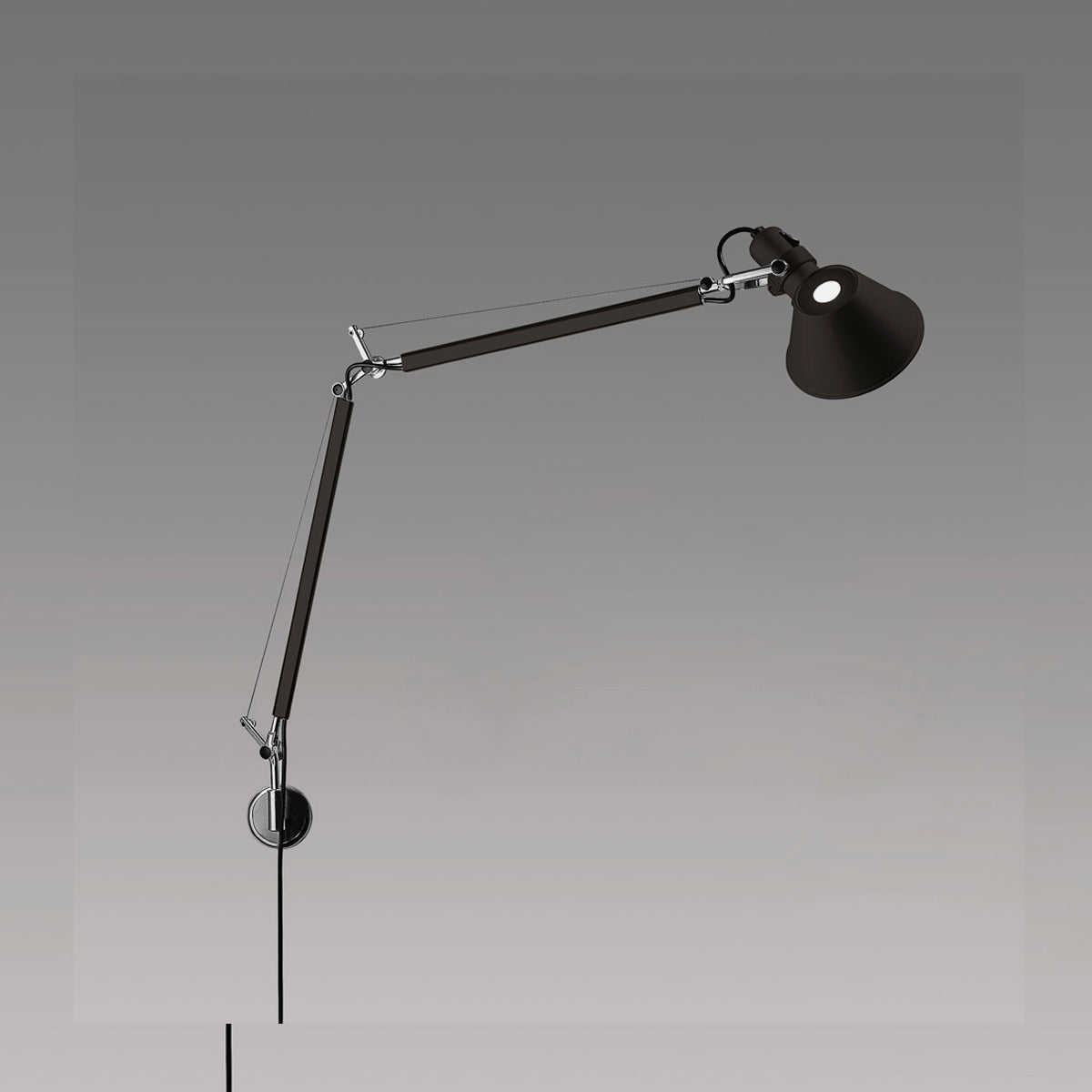 Artemide Tolomeo Mini Wall Black ミケーロ・デ・ルッキ ウォール 