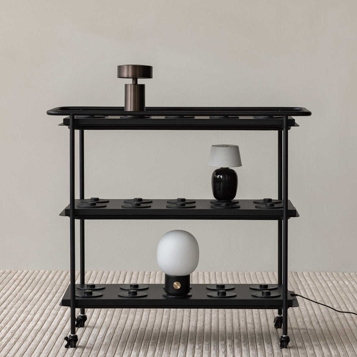 Audo Torso Table Lamp Portable Black