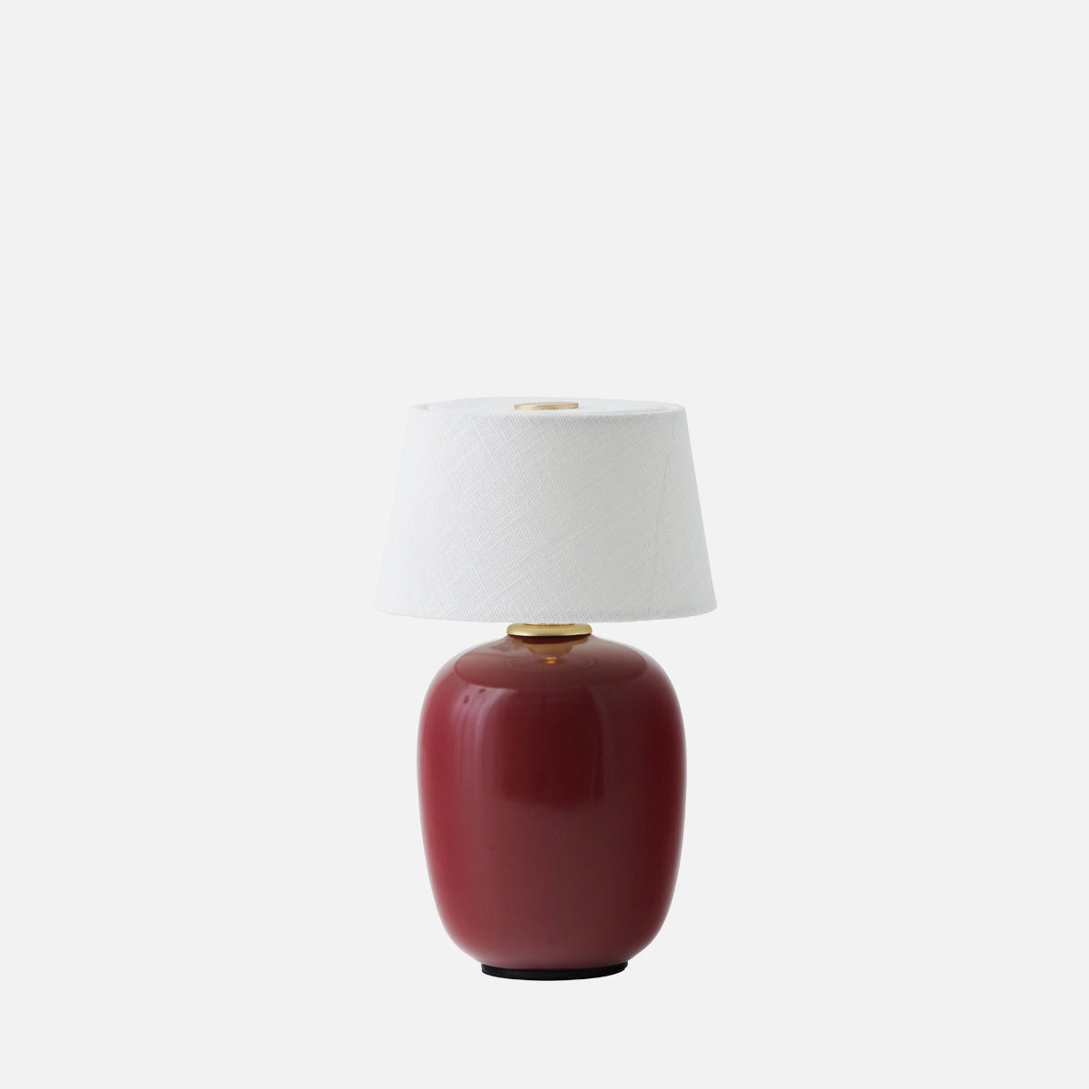 Audo Torso Table Lamp Portable Ruby