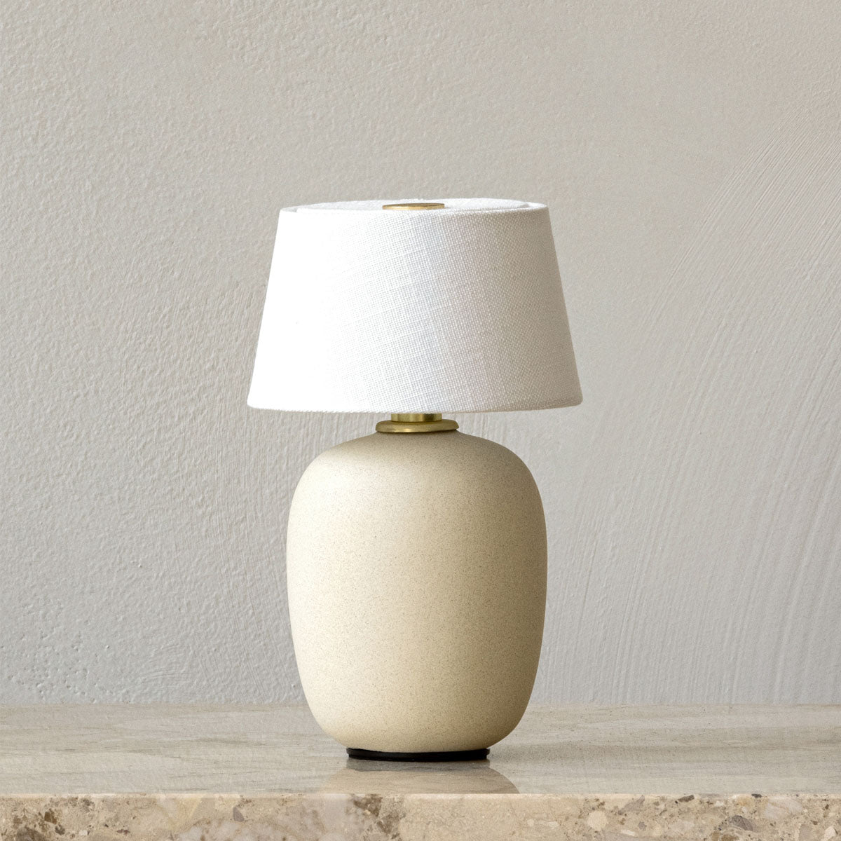 Audo Torso Table Lamp Portable Sand