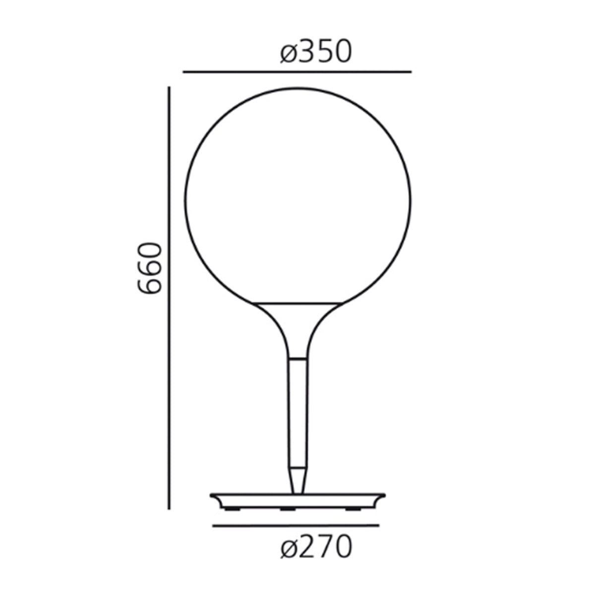 Artemide Castore Table 350