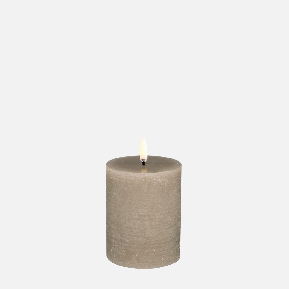 UYUNI LED Pillar Candle Rustic Sandstone H10cm