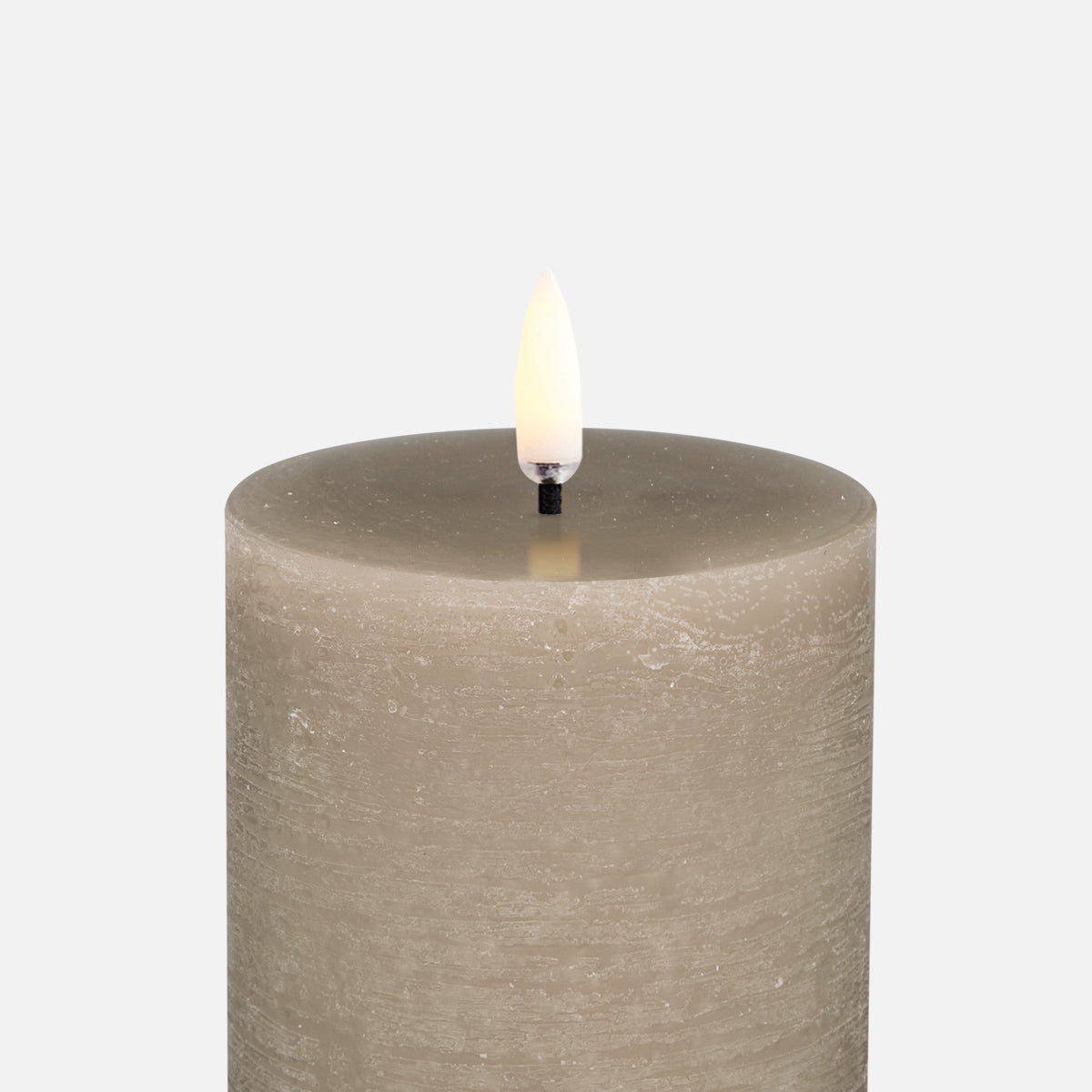 UYUNI LED Pillar Candle Rustic Sandstone H10cm