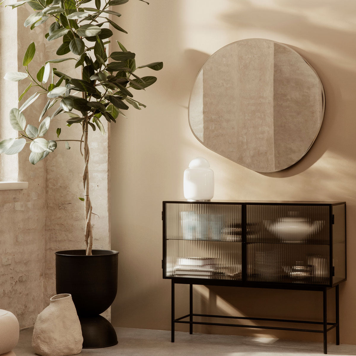 ferm Living ファームリビング ポンドミラー S Pond Mirror S