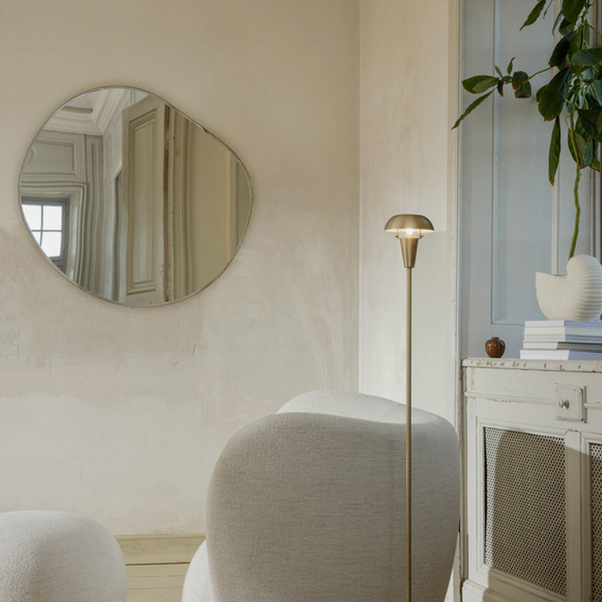 ferm Living ファームリビング ポンドミラー S Pond Mirror S Dark