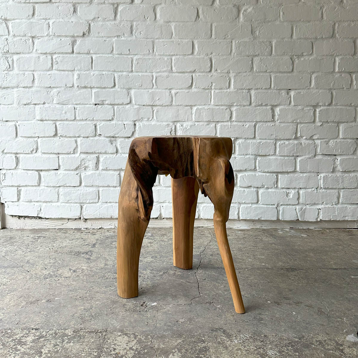 Root Stool #2025I チークルートスツール オブジェ 流木 – D9 STUDIO