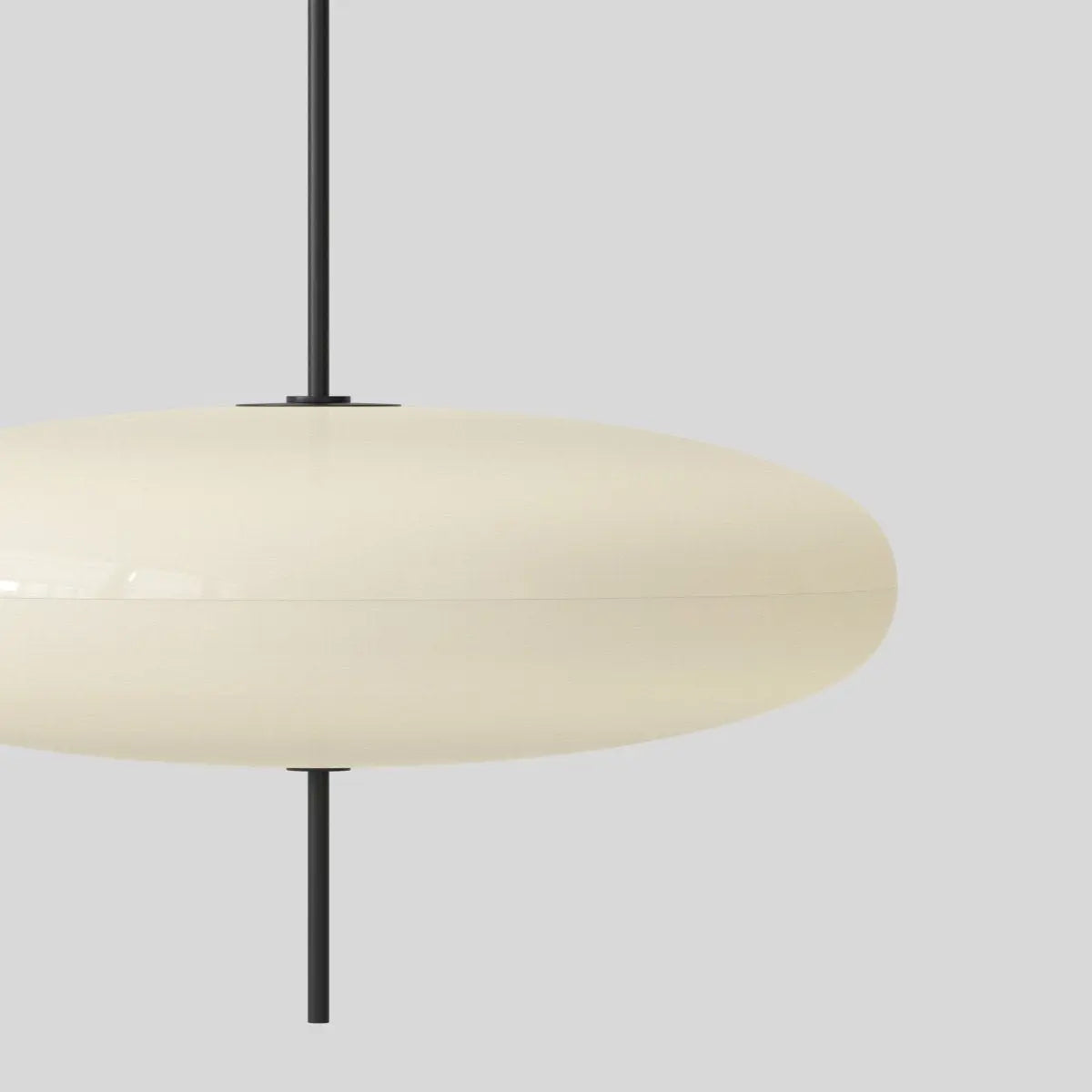 ASTEP Model 2065 Suspension Light  White Diffuser Black Cable ASTEP