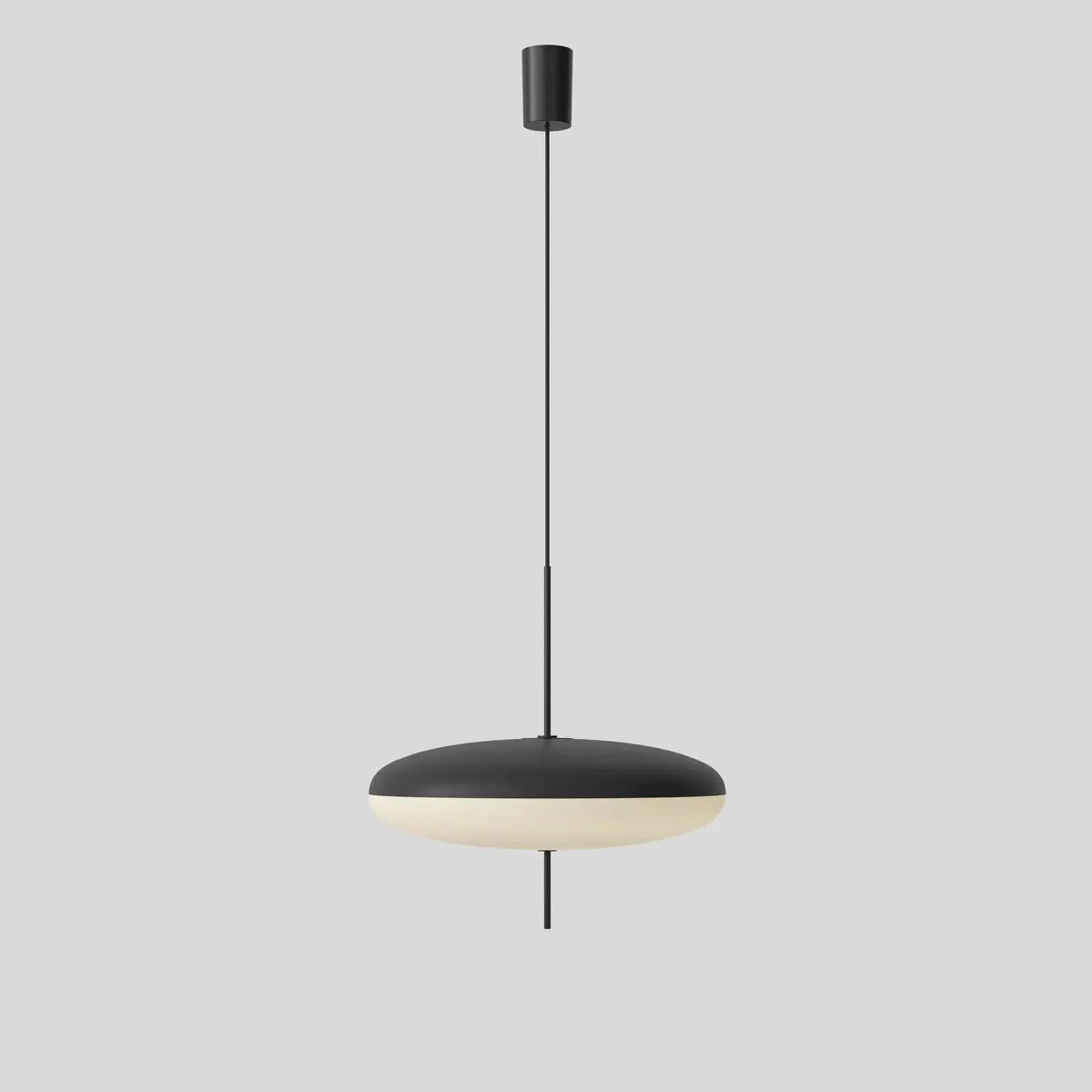 ASTEP Model 2065 Suspension Light Black and White Diffuser ASTEP