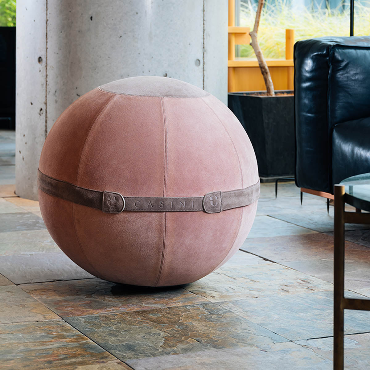 AURA Suede Signorina Balance Ball カジーニ イタリア 本革