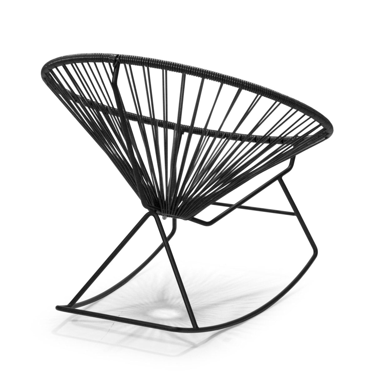 Acapulco Rocking Chair Black アカプルコ ロッキングチェア