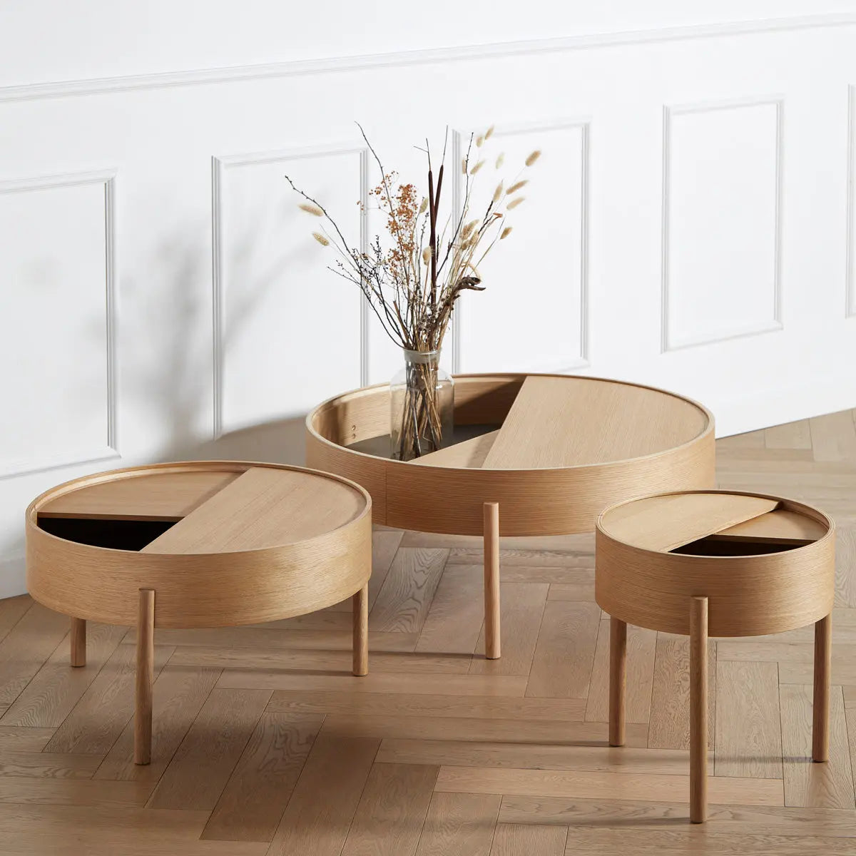 ウッド Arc Coffee Table Oak WOUD アークコーヒーテーブル オーク