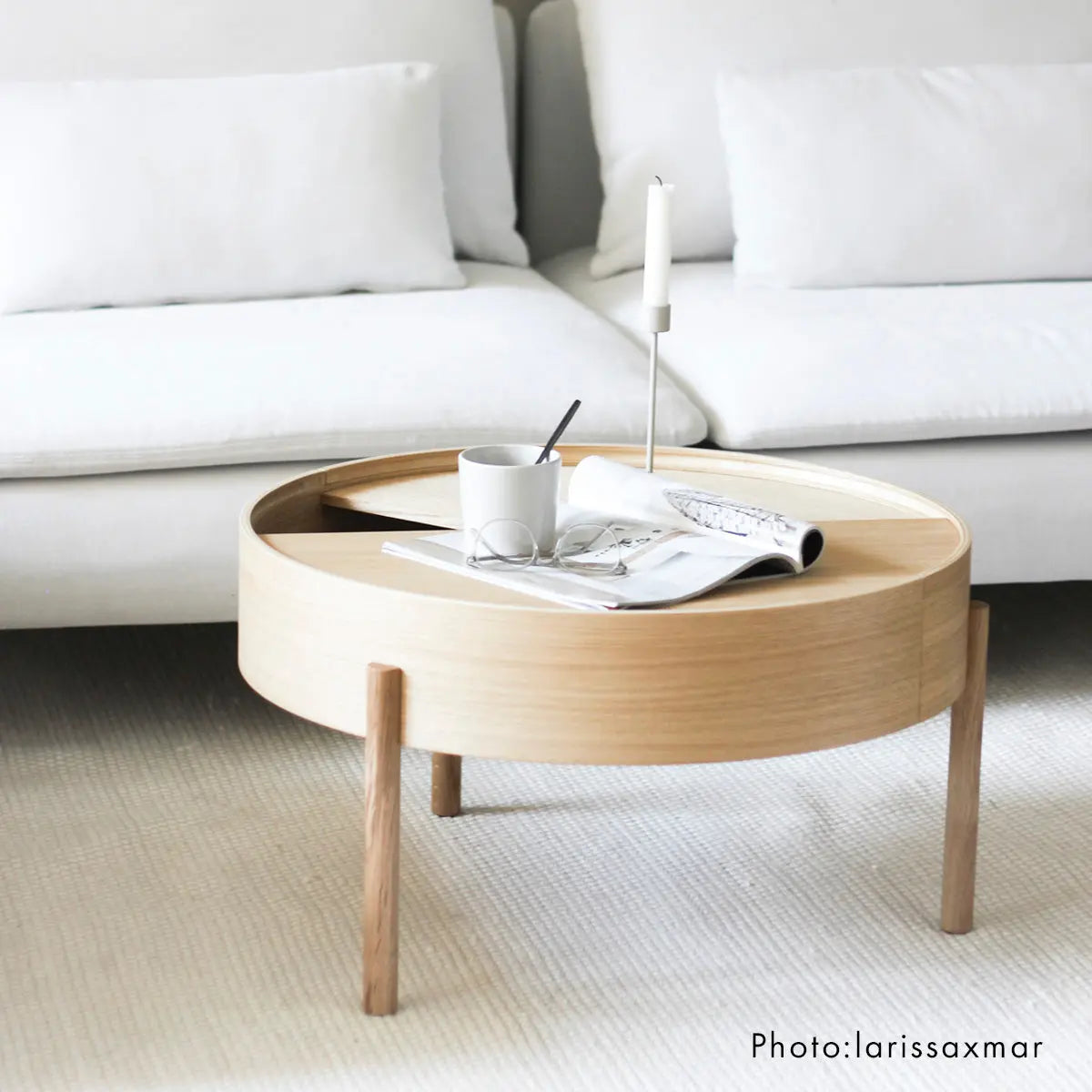 ウッド Arc Coffee Table Oak WOUD アークコーヒーテーブル オーク