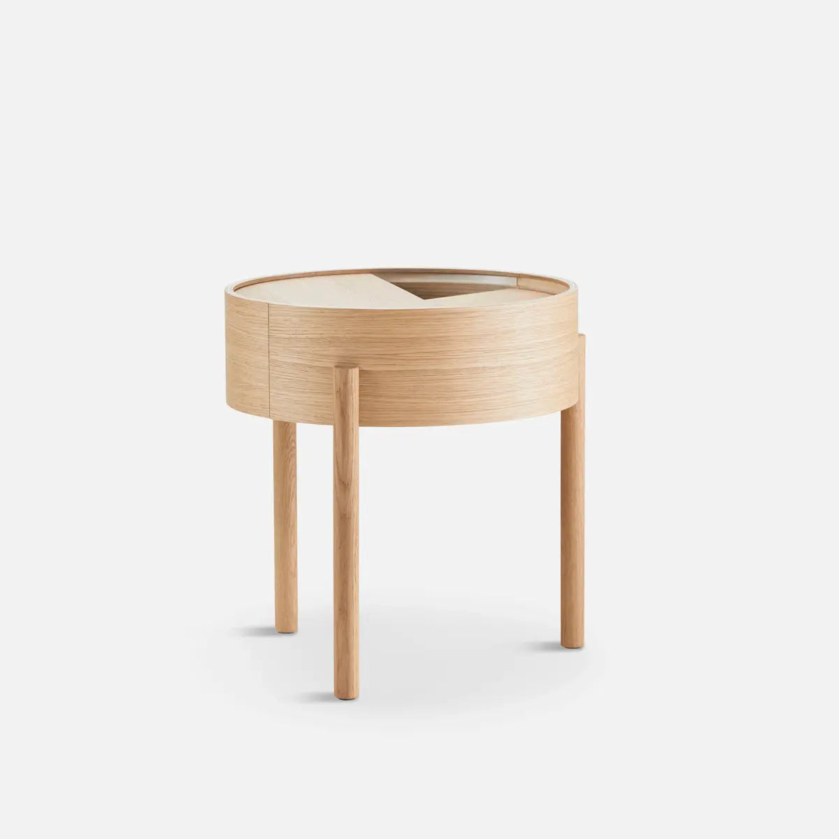 ウッド Arc Side Table Oak WOUD アークサイドテーブル オーク