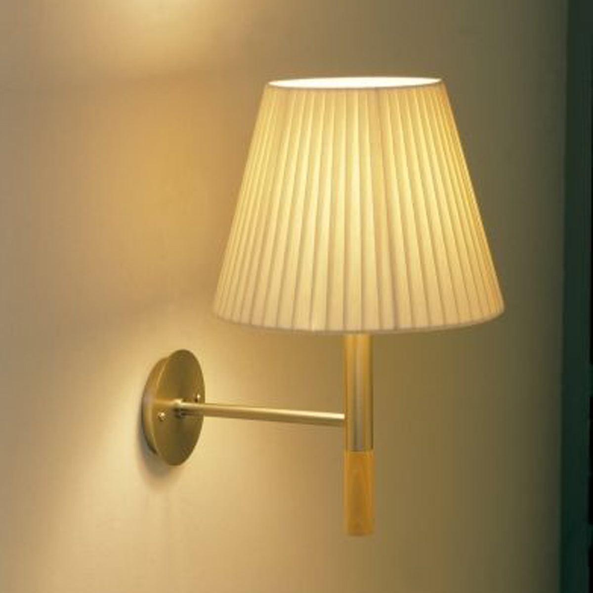 Santa&Cole Bc2 Wall Light  Natural Ribbon Shade