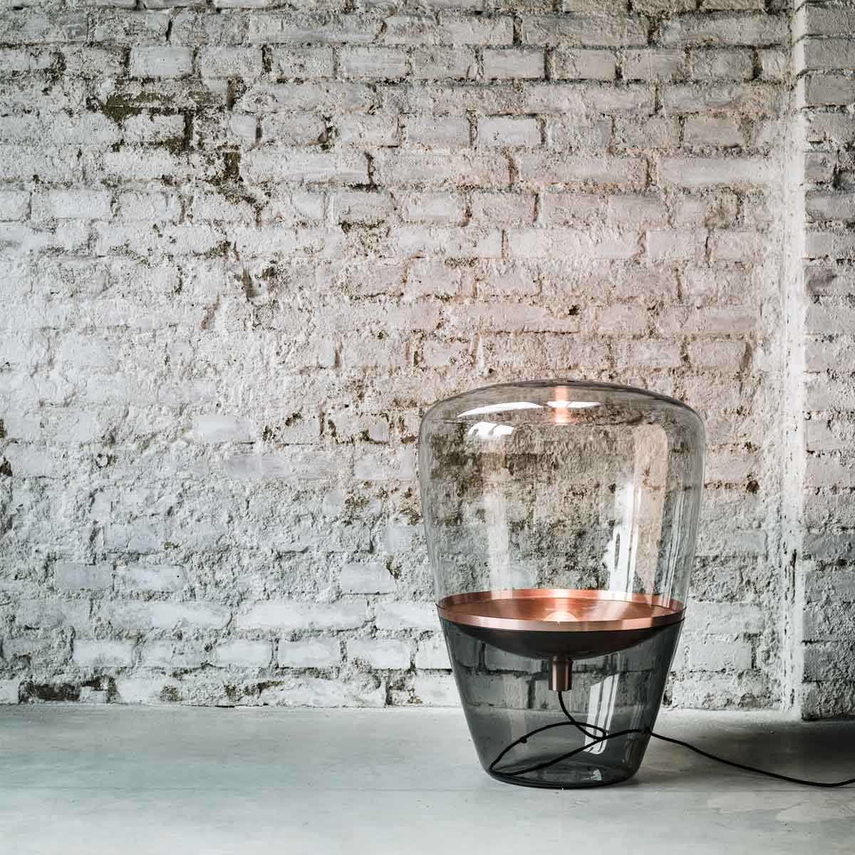 BROKIS Balloons Table Light Clear Chrome (S size)