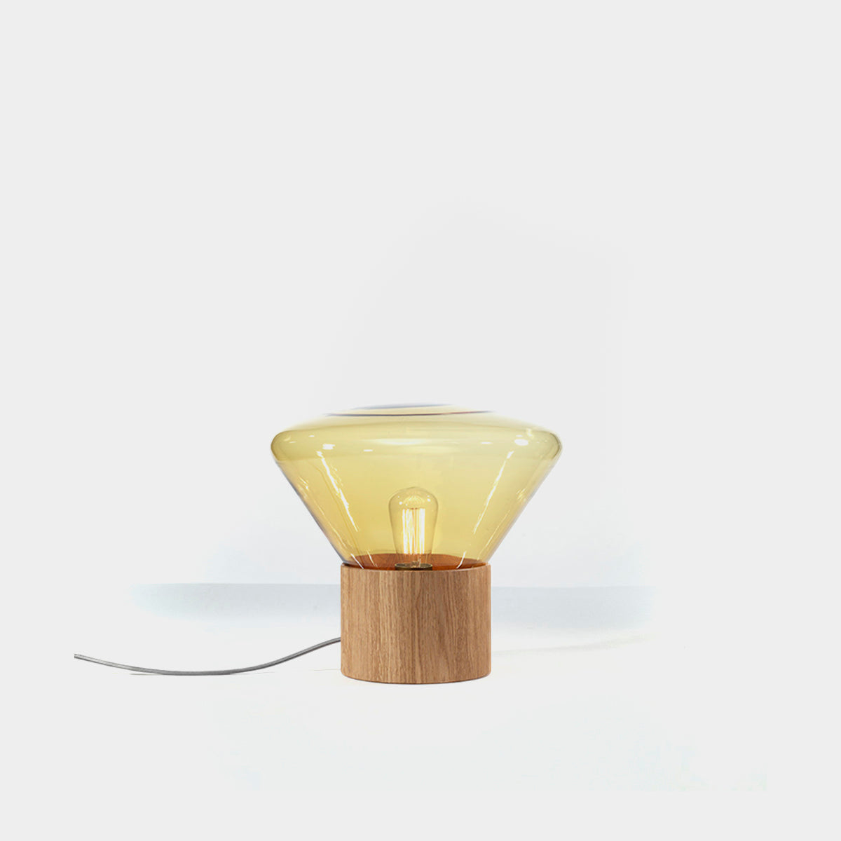 BROKIS Muffins Table Light Amber Oak (S size)