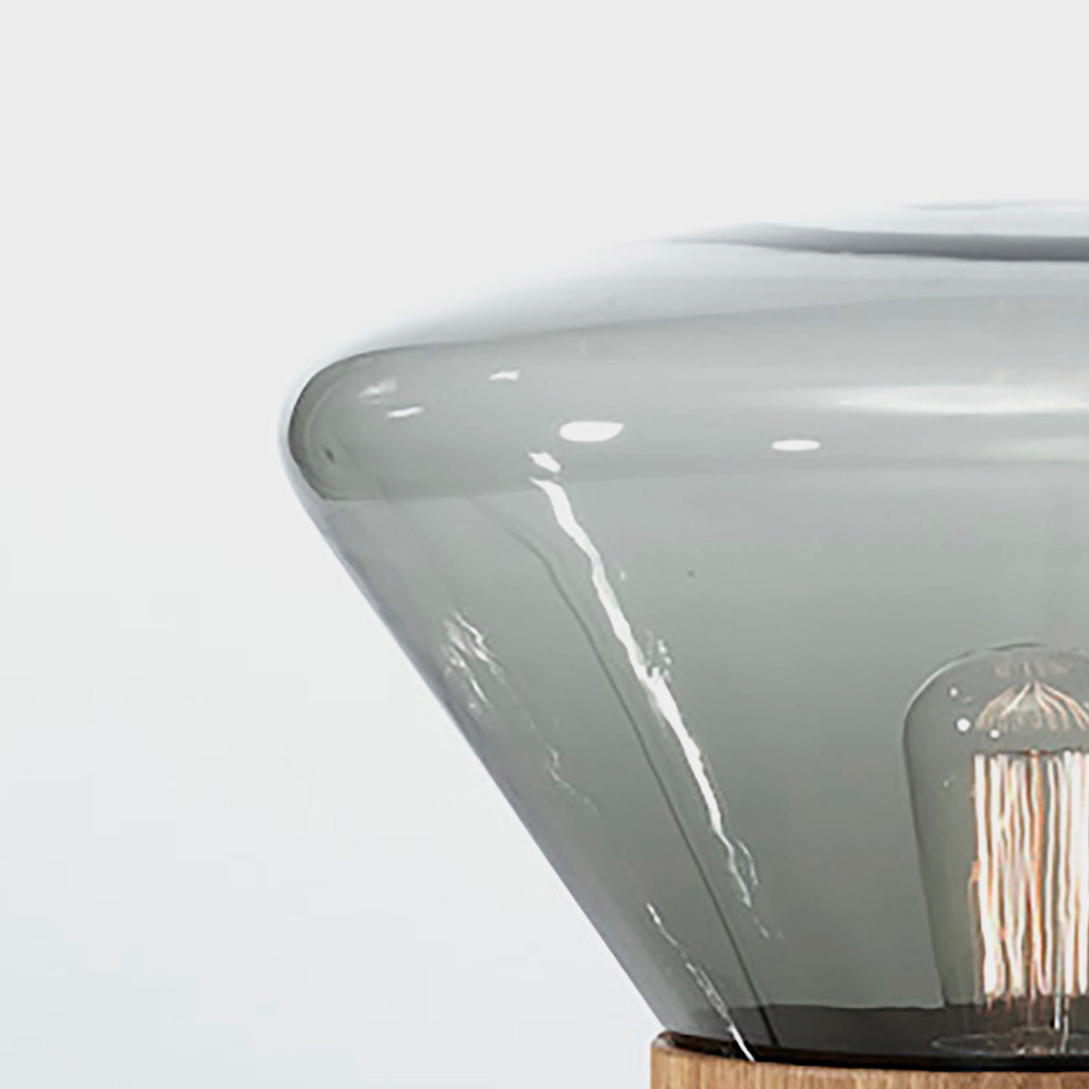 BROKIS Muffins Table Light Smoke Grey Walnut (M size)